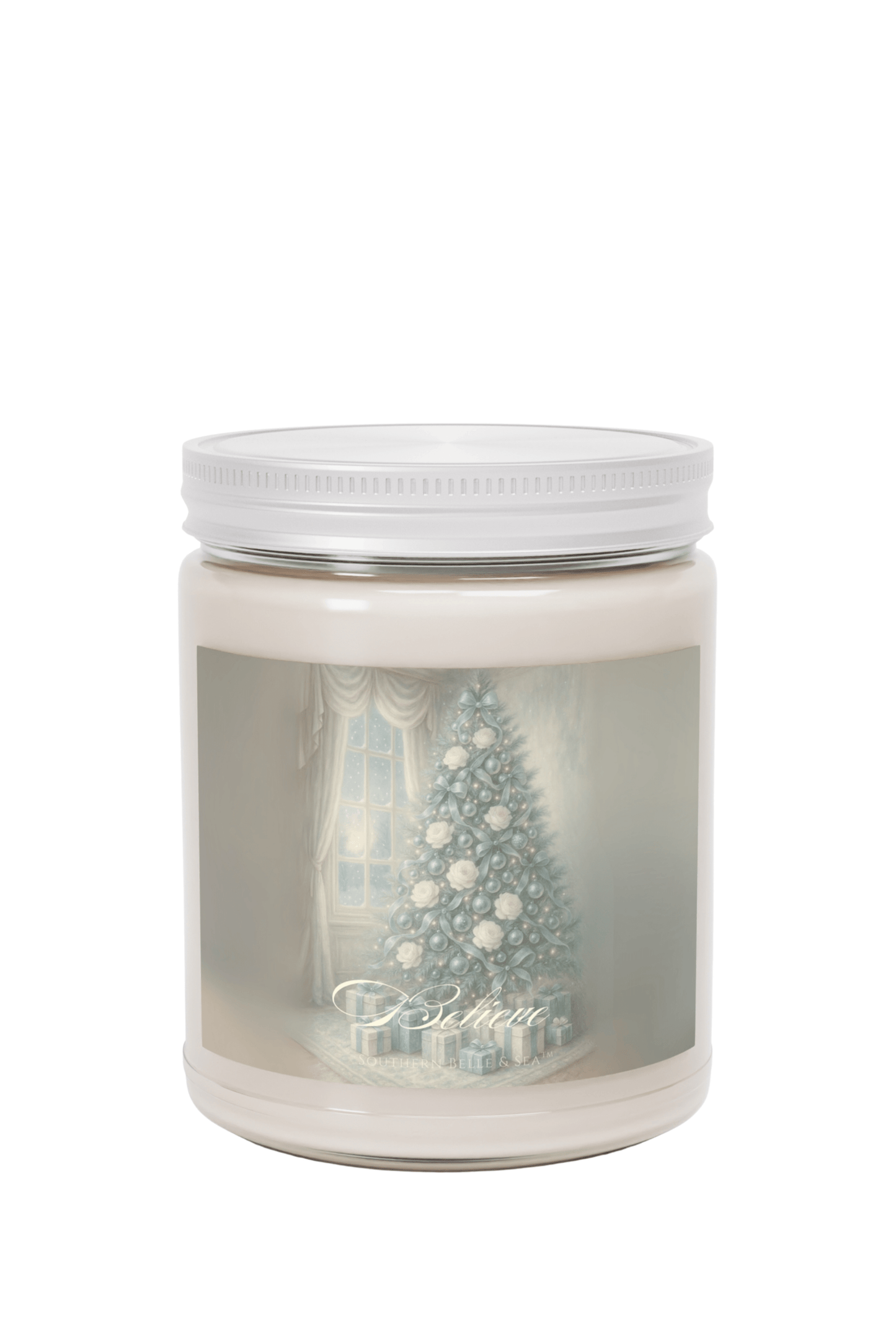 Believe Candle — Fine Art Christmas Collection | Southern Belle & Sea™ - Southern Belle & Sea