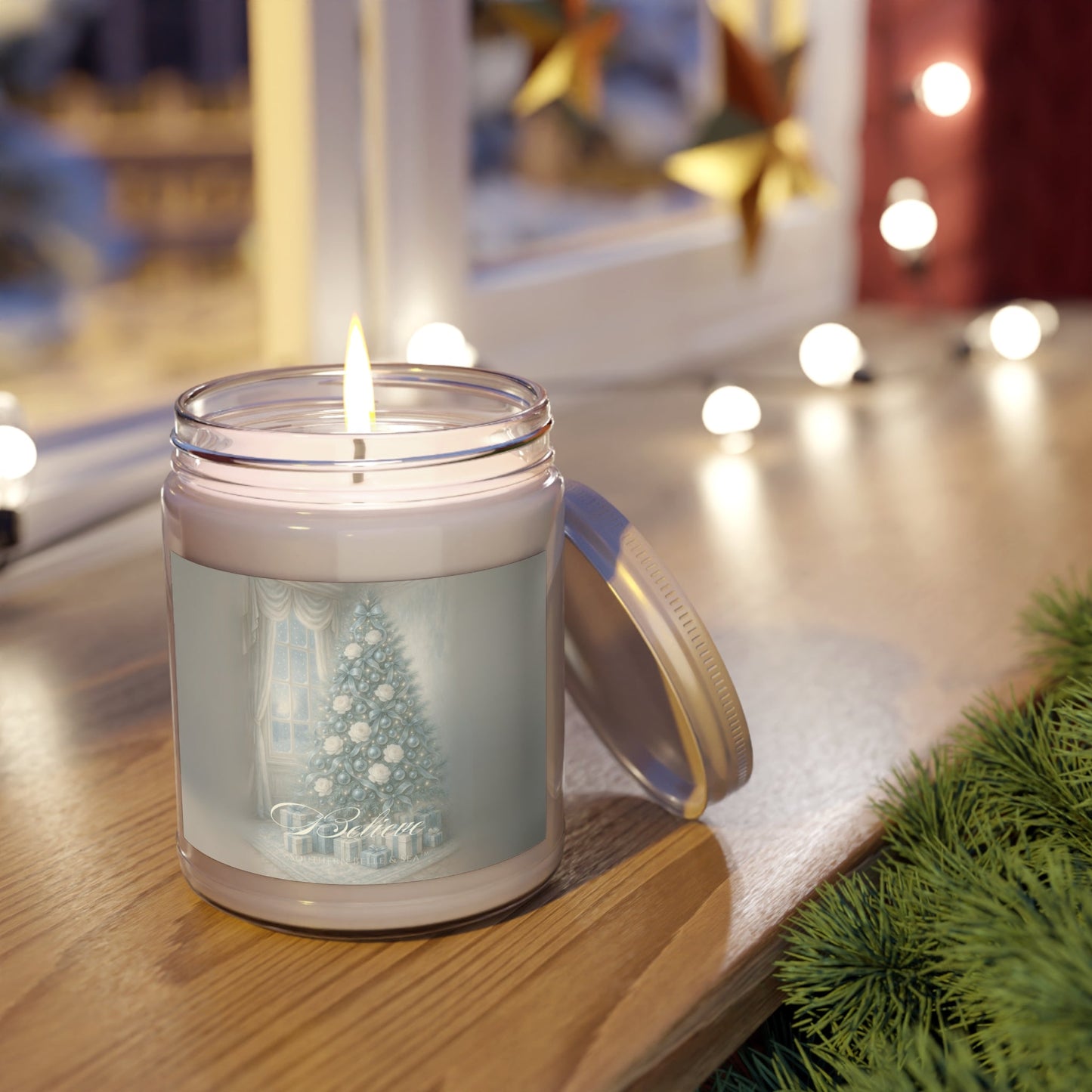 Believe Candle — Fine Art Christmas Collection | Southern Belle & Sea™ - Southern Belle & Sea