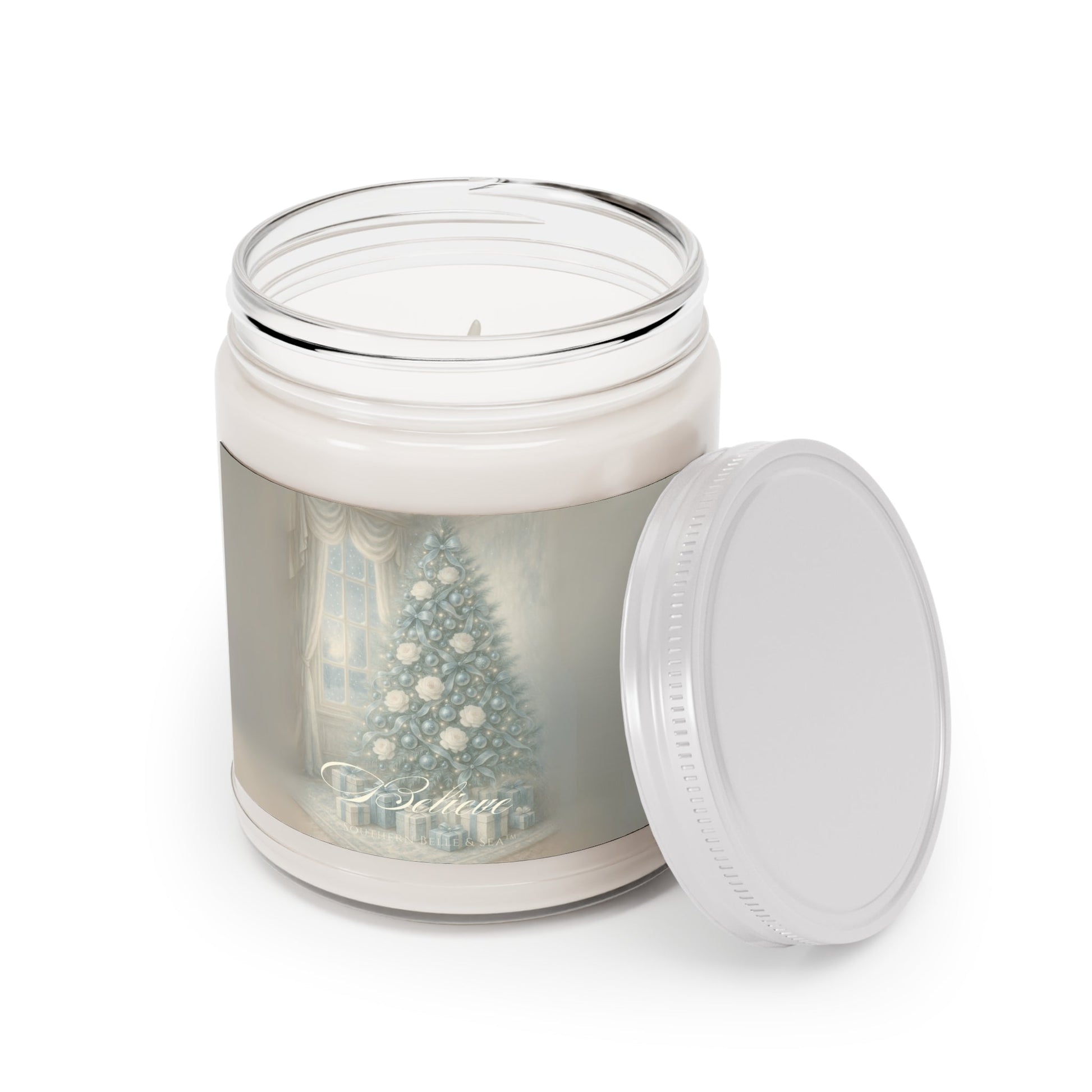 Believe Candle — Fine Art Christmas Collection | Southern Belle & Sea™ - Southern Belle & Sea