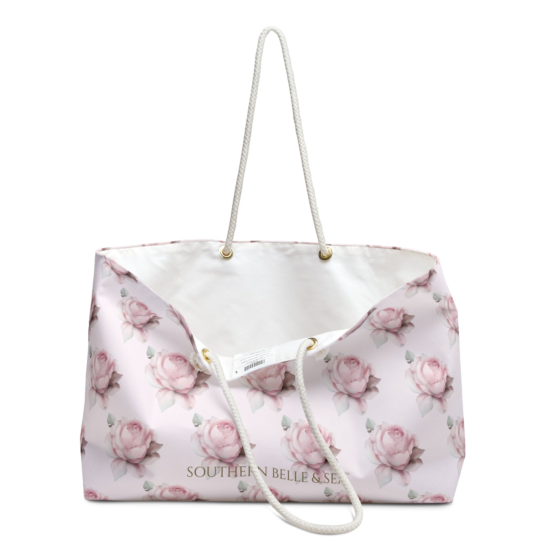 Blush Rose Garden Weekender Bag | Southern Belle & Sea™ - Southern Belle & Sea