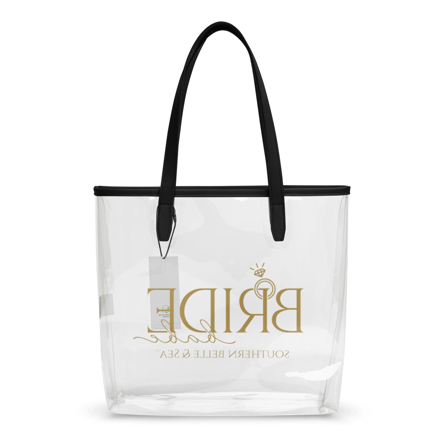 Bride Babe Clear Tote — Bridal Line | Southern Belle & Sea™ - Southern Belle & Sea