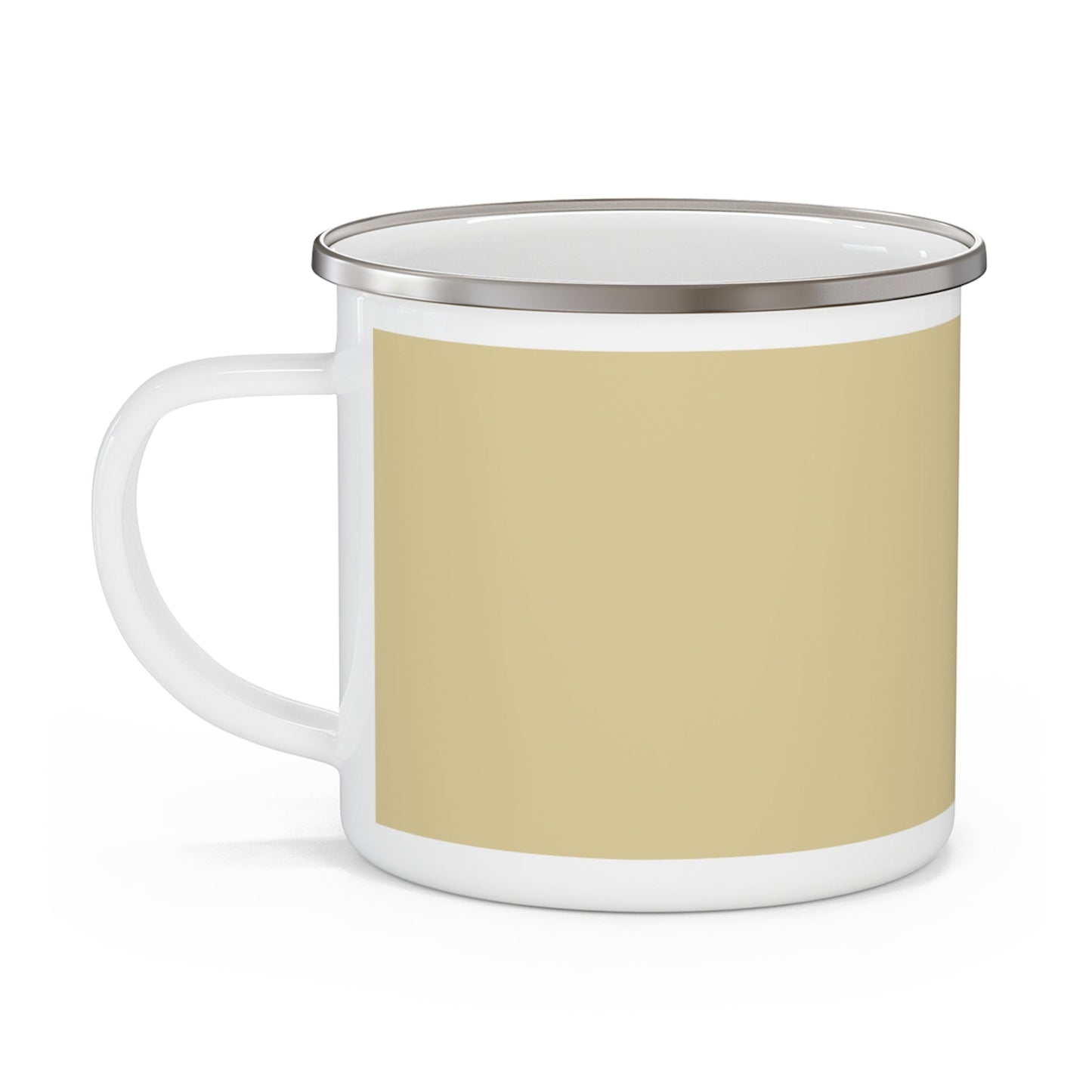 Coffee & Jesus (Buttercream Yellow) — Enamel Mug | Southern Belle & Sea™ - Southern Belle & Sea
