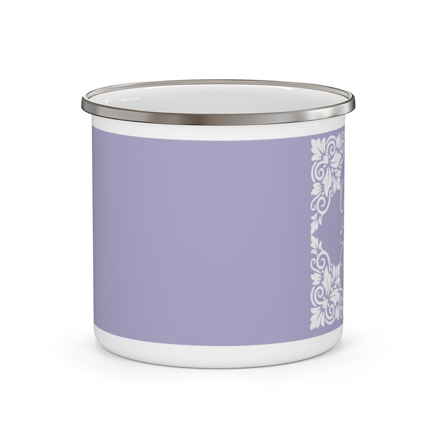 Coffee & Jesus (Lilac) — Enamel Mug | Southern Belle & Sea™ - Southern Belle & Sea