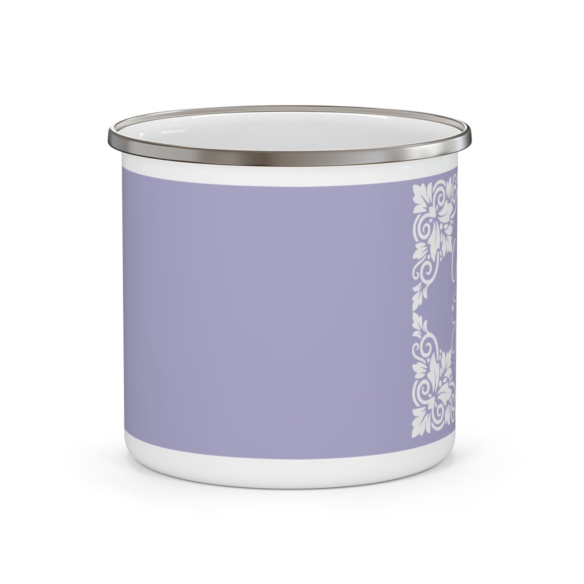 Coffee & Jesus (Lilac) — Enamel Mug | Southern Belle & Sea™ - Southern Belle & Sea