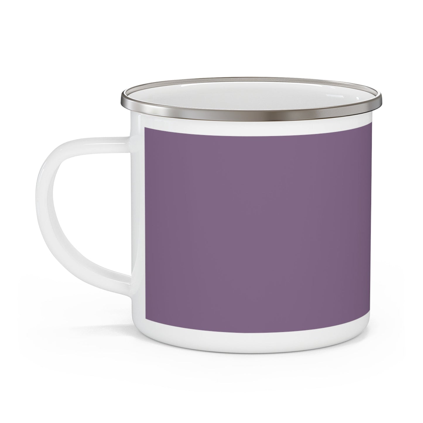 Coffee & Jesus (Plum) — Enamel Mug | Southern Belle & Sea™ - Southern Belle & Sea