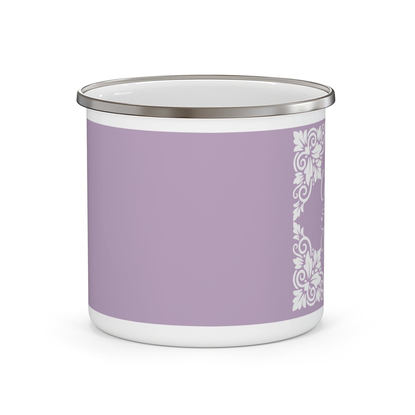 Coffee & Jesus (Purple) — Enamel Mug | Southern Belle & Sea™ - Southern Belle & Sea