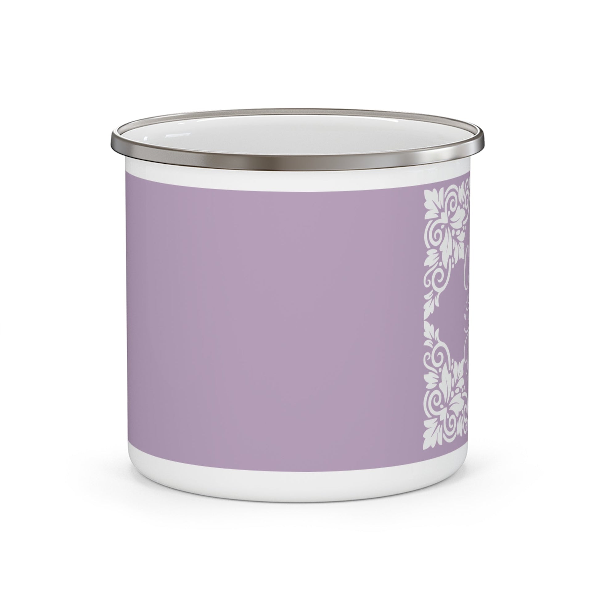 Coffee & Jesus (Purple) — Enamel Mug | Southern Belle & Sea™ - Southern Belle & Sea