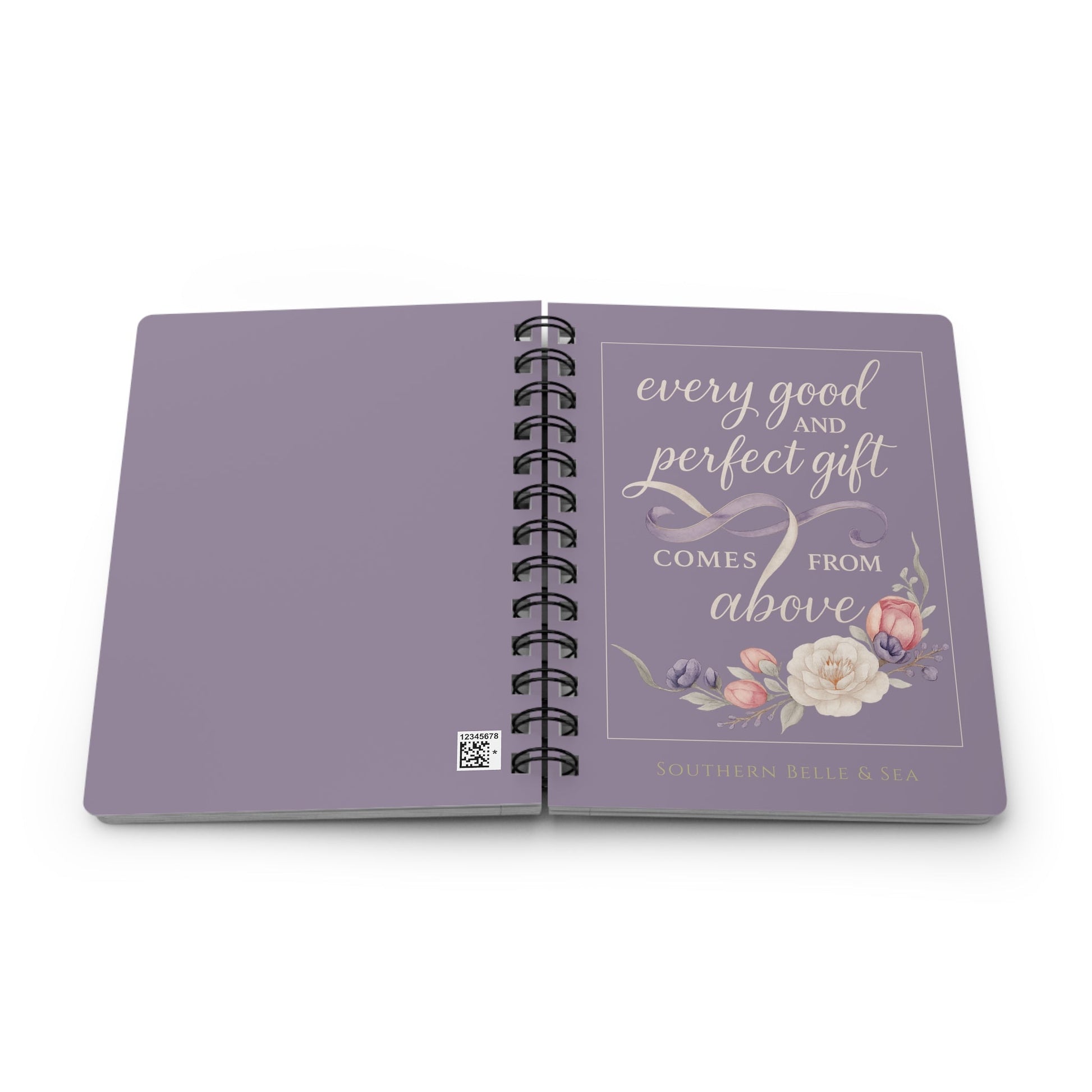 Every Good and Perfect Gift — Spiral Journal | Southern Belle & Sea™ - Southern Belle & Sea