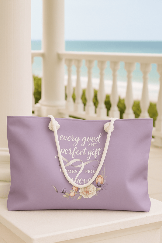 Every Good and Perfect Gift — Weekender Tote Bag | Southern Belle & Sea™ - Southern Belle & Sea
