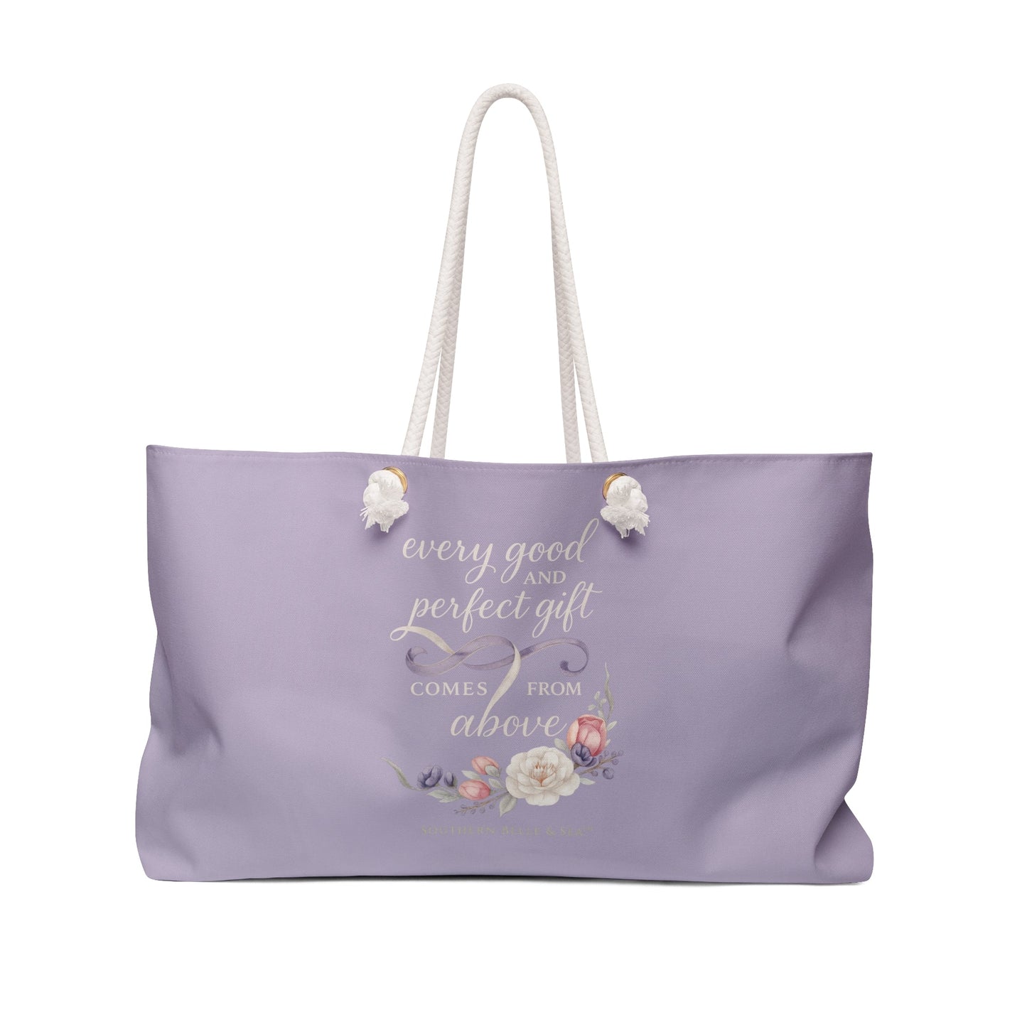Every Good and Perfect Gift — Weekender Tote Bag | Southern Belle & Sea™ - Southern Belle & Sea
