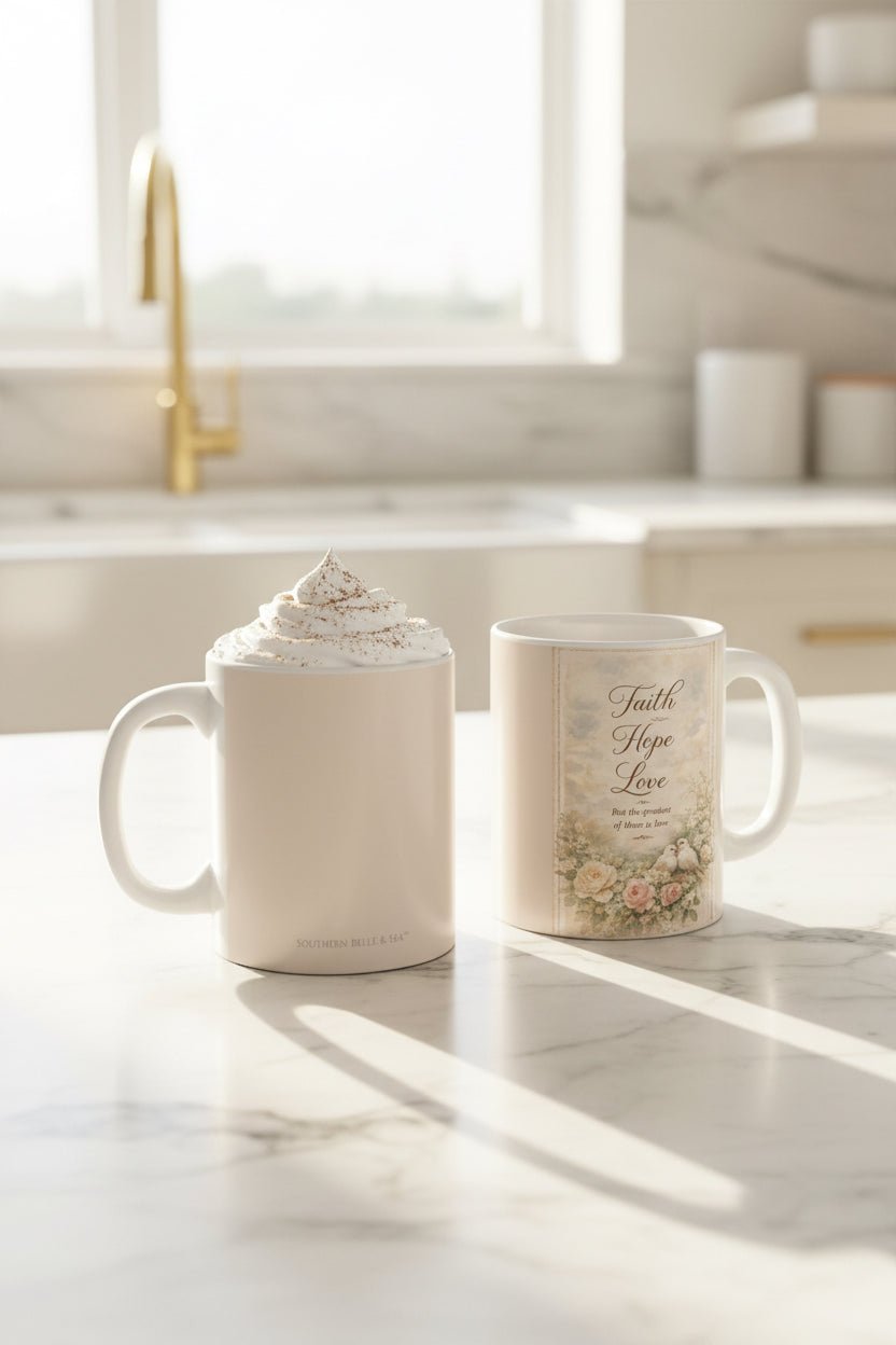 FAITH HOPE AND LOVE Mug | Southern Belle & Sea™ - Southern Belle & Sea