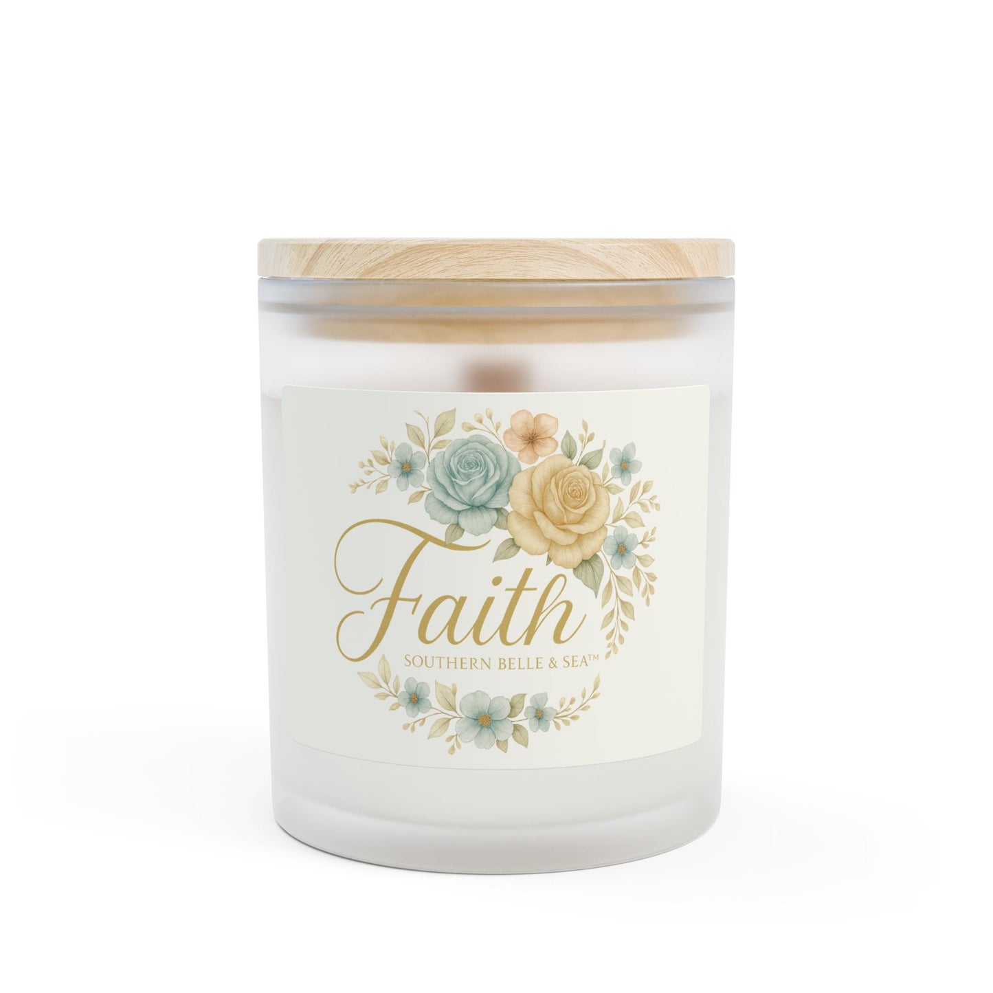 Faith — Virtue Collection Frost Candle | Southern Belle & Sea - Southern Belle & Sea