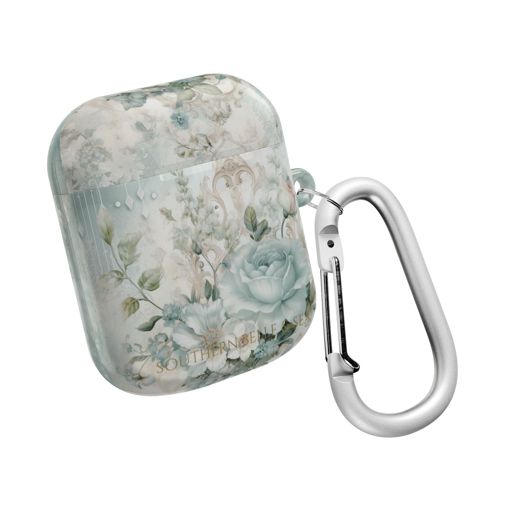 Floral Elegance AirPods Case — Feminine Floral Tech Accessory | Southern Belle & Sea™ - Southern Belle & Sea