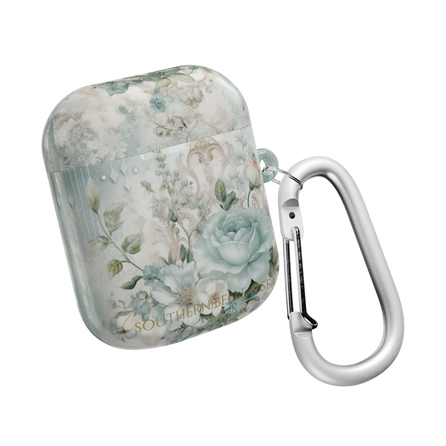 Floral Elegance AirPods Case — Feminine Floral Tech Accessory | Southern Belle & Sea™ - Southern Belle & Sea