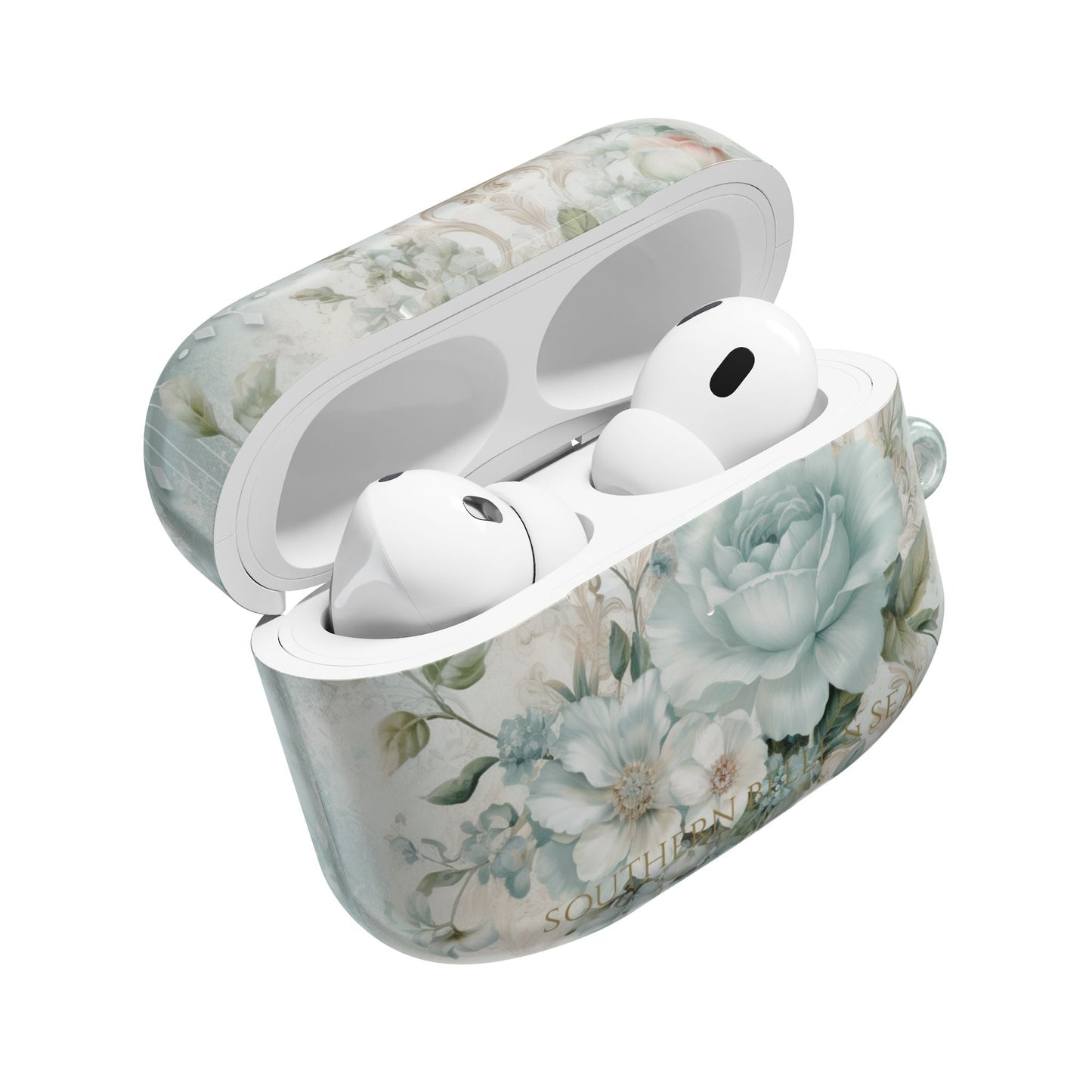 Floral Elegance AirPods Case — Feminine Floral Tech Accessory | Southern Belle & Sea™ - Southern Belle & Sea