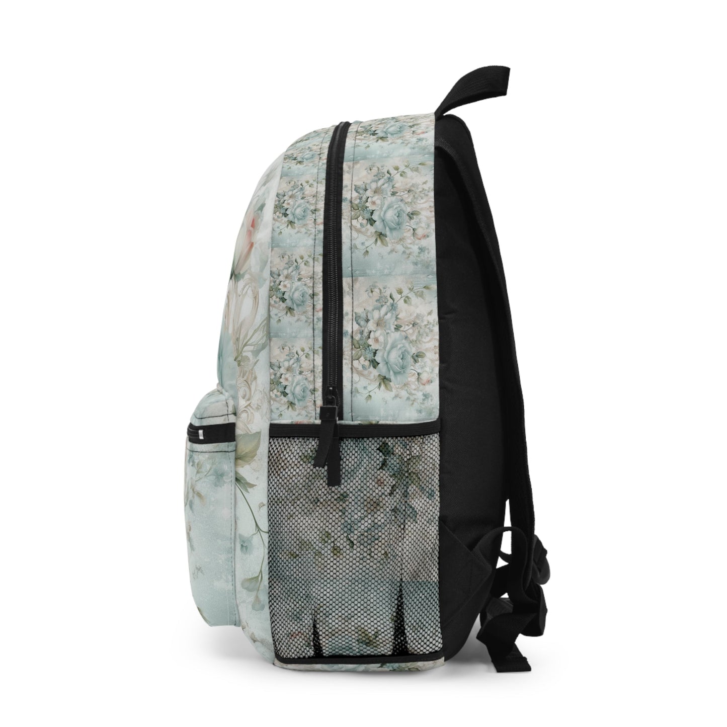 Floral Elegance Backpack — Watercolor Roses | Southern Belle & Sea™ - Southern Belle & Sea
