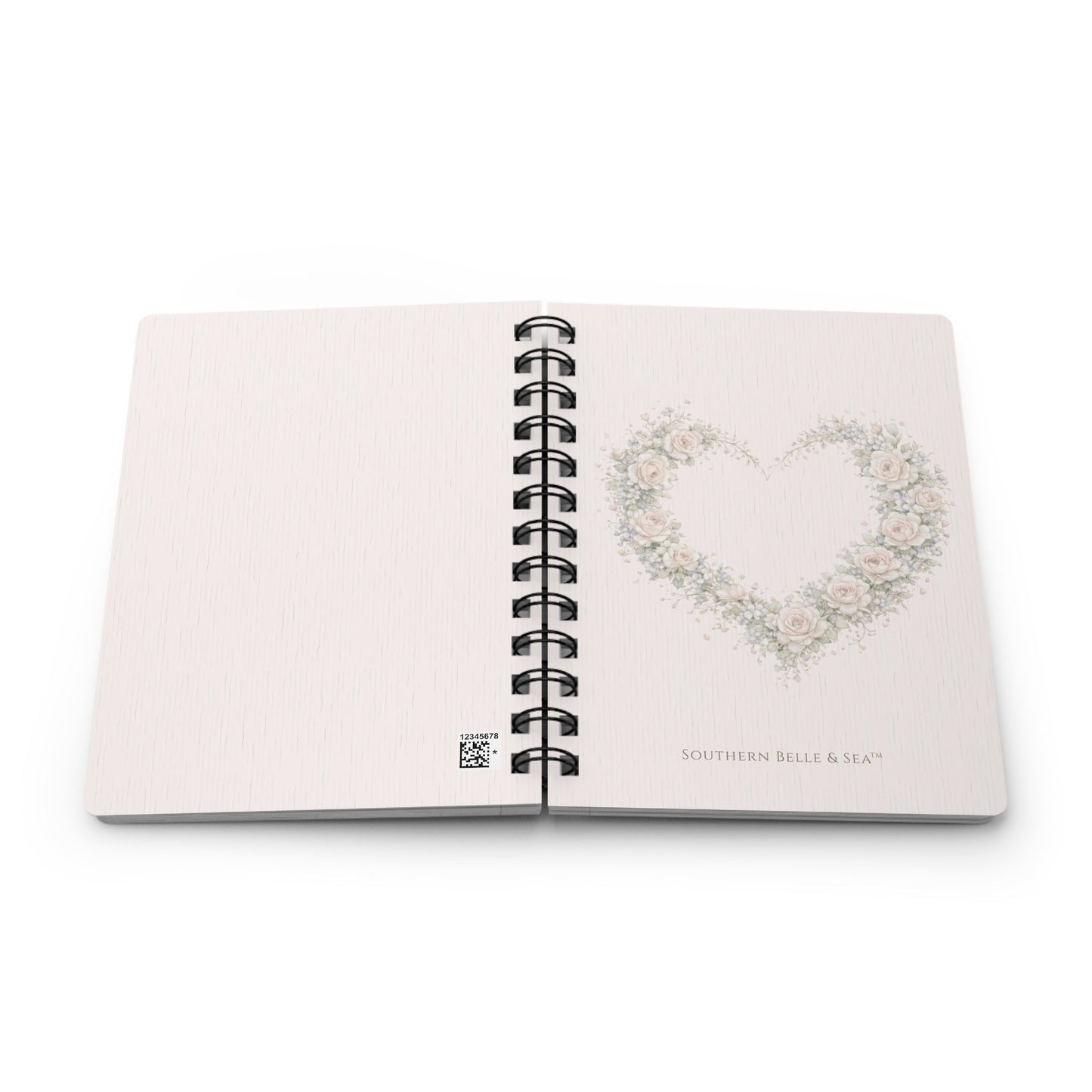 Floral Heart of Grace Journal — Let Love Lead | Southern Belle & Sea™ - Southern Belle & Sea