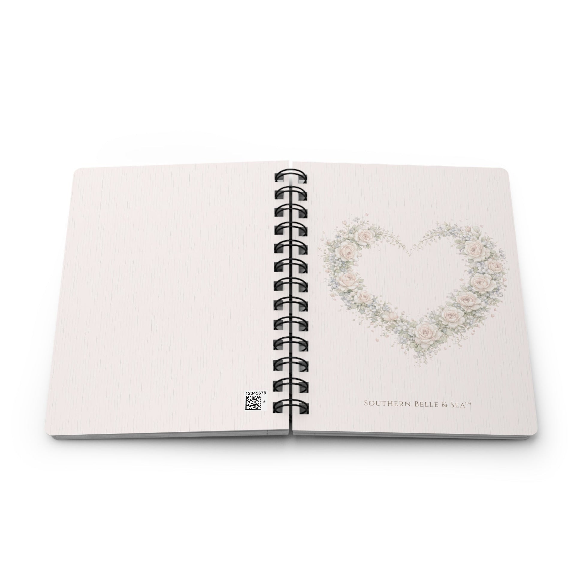 Floral Heart of Grace Journal — Let Love Lead | Southern Belle & Sea™ - Southern Belle & Sea