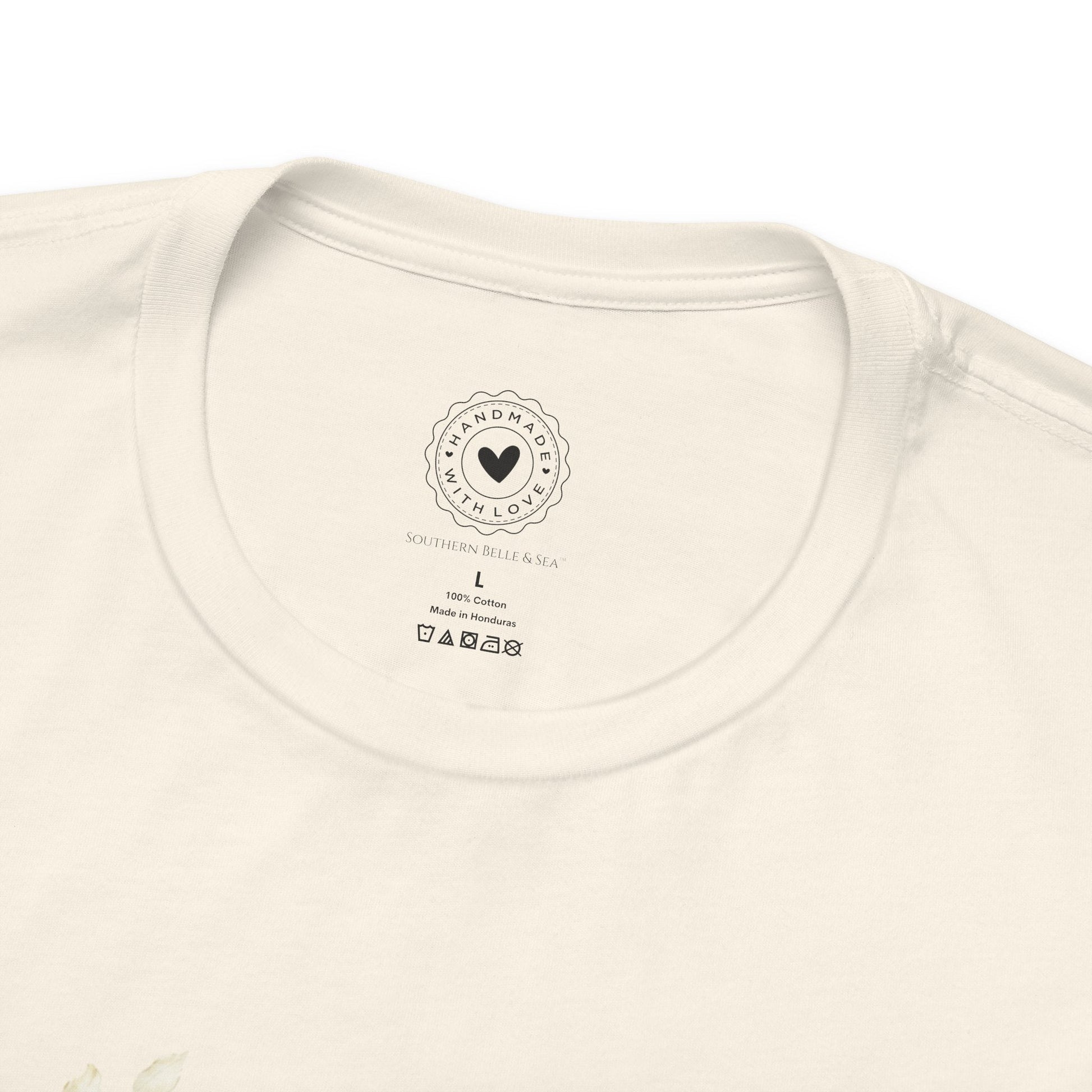 Floral Heart of Grace Tee | Soft Watercolor Faith Shirt | Southern Belle & Sea™ - Southern Belle & Sea