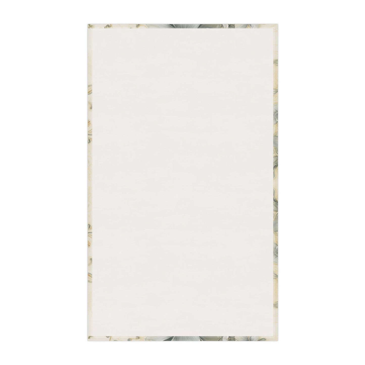 Floral Serenity Tea Towel — Elegant Kitchen Collection | Southern Belle & Sea™ - Southern Belle & Sea