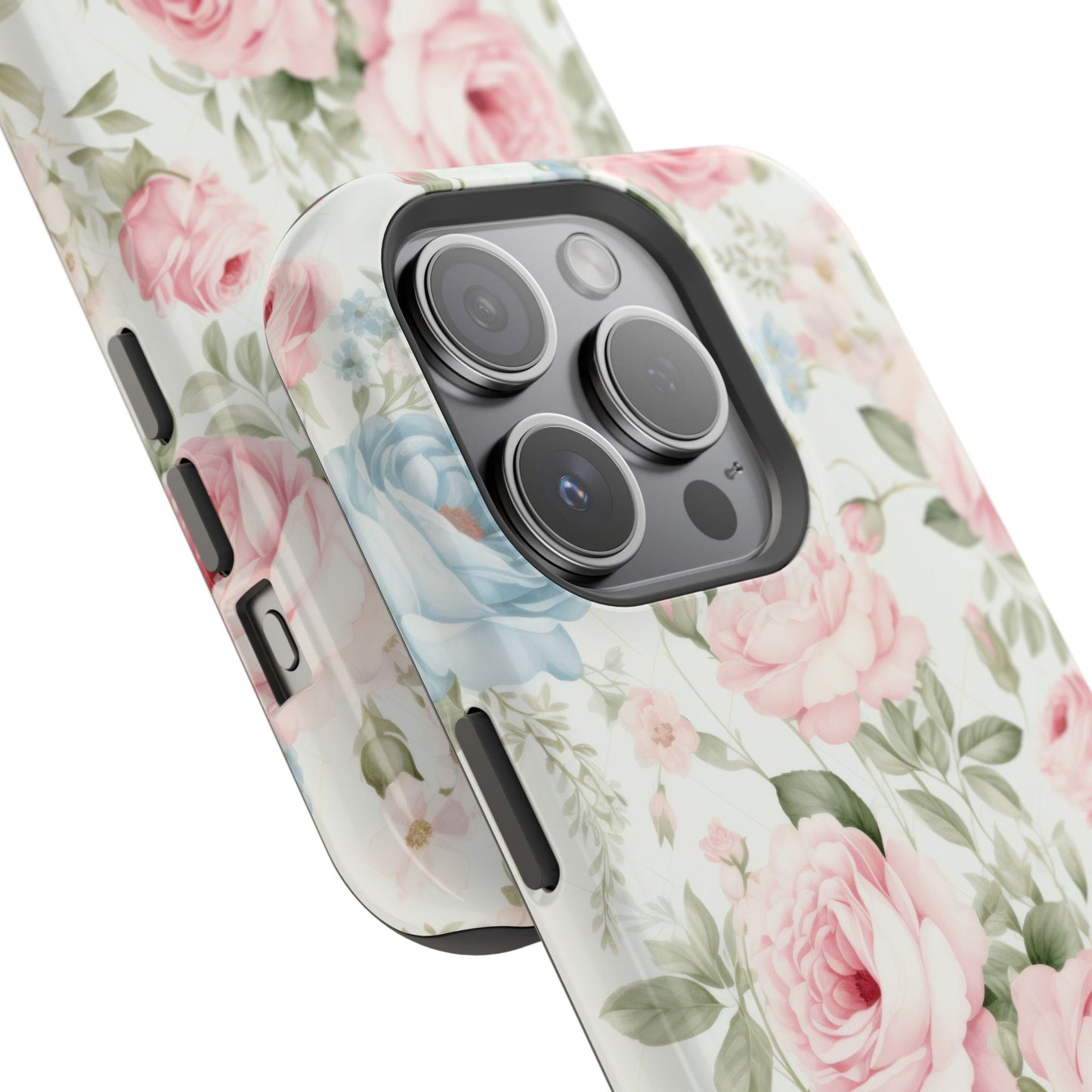 Garden Grace Floral Magnetic iPhone Case — Garden Grace Series | Southern Belle & Sea™ - Southern Belle & Sea