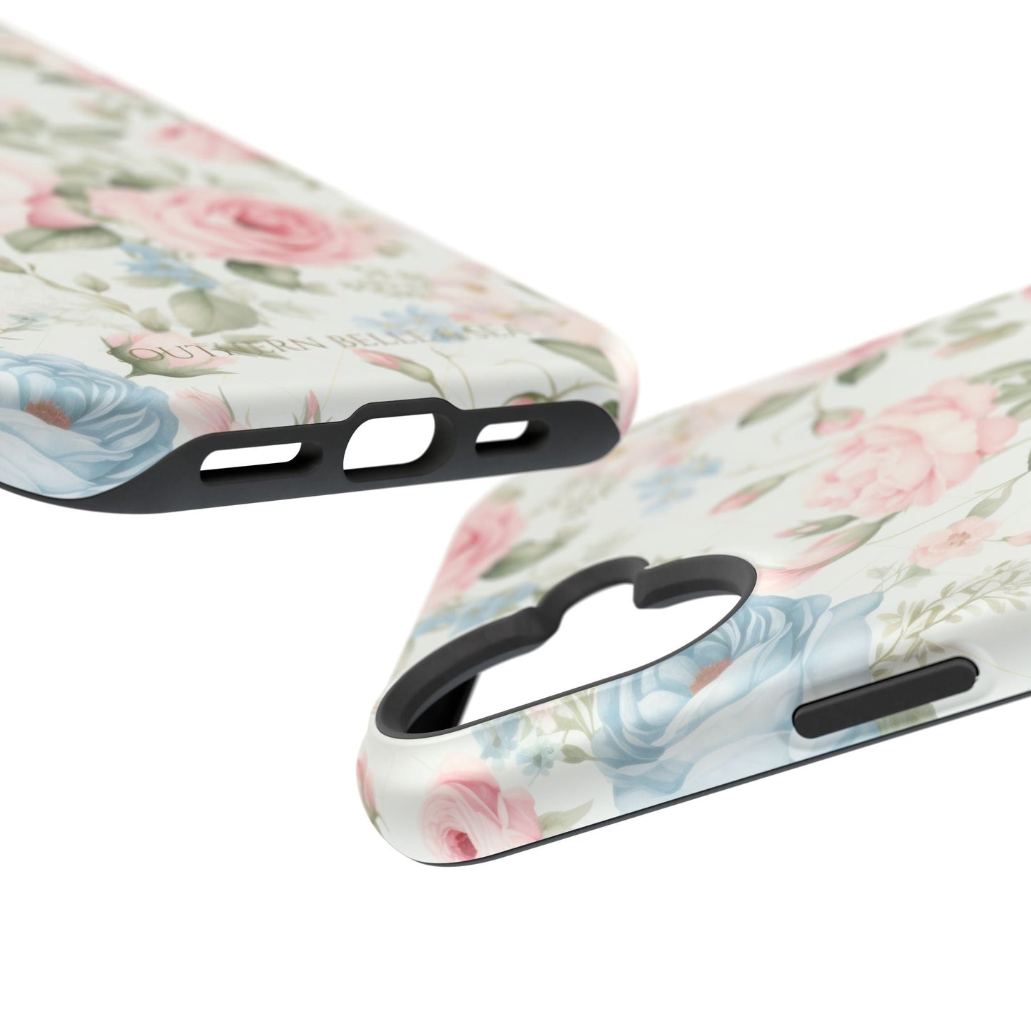 Garden Grace Floral Magnetic iPhone Case — Garden Grace Series | Southern Belle & Sea™ - Southern Belle & Sea