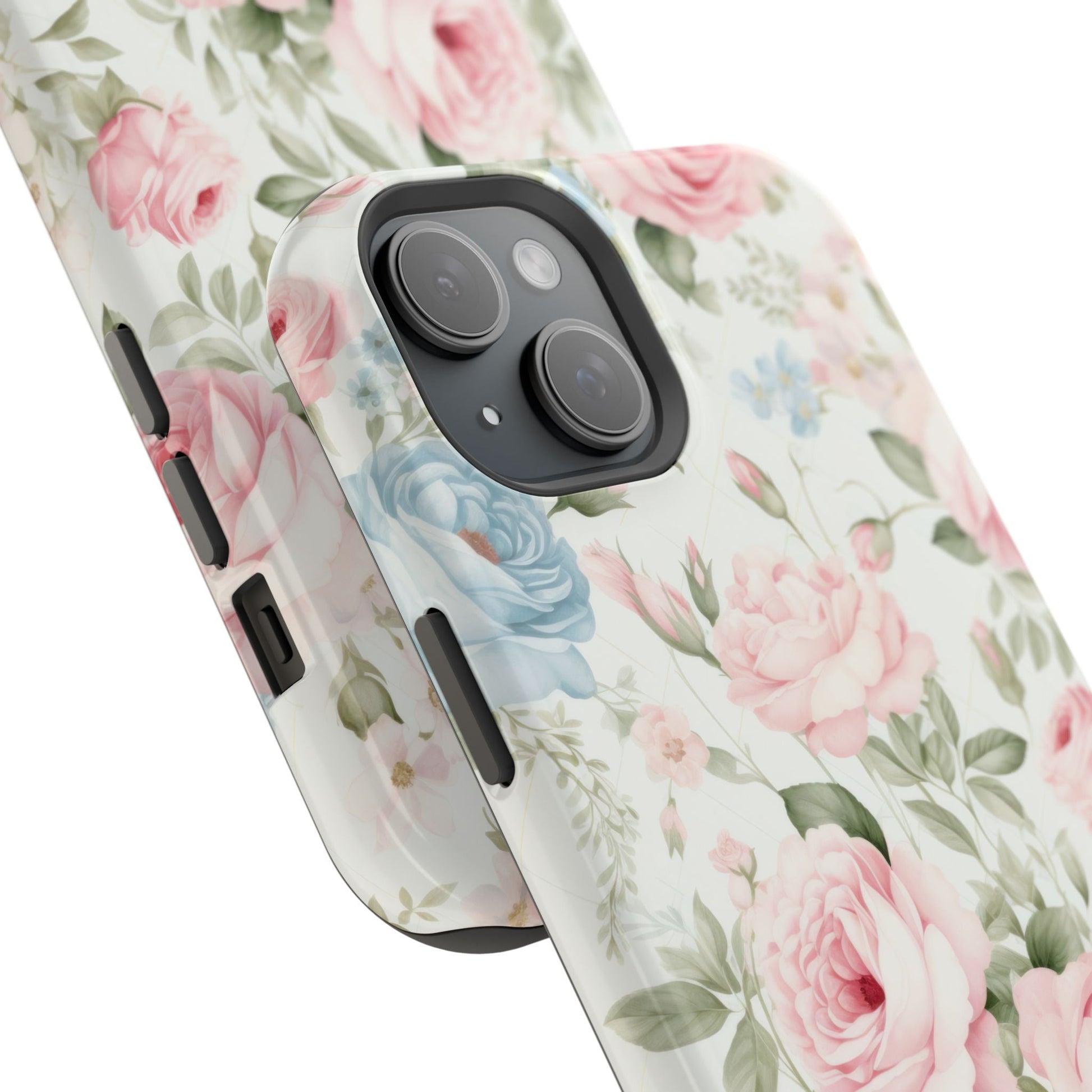 Garden Grace Floral Magnetic iPhone Case — Garden Grace Series | Southern Belle & Sea™ - Southern Belle & Sea
