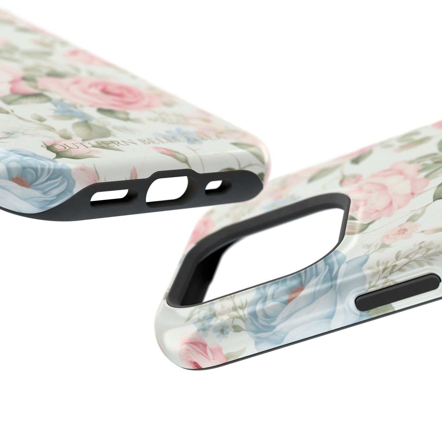 Garden Grace Floral Magnetic iPhone Case — Garden Grace Series | Southern Belle & Sea™ - Southern Belle & Sea