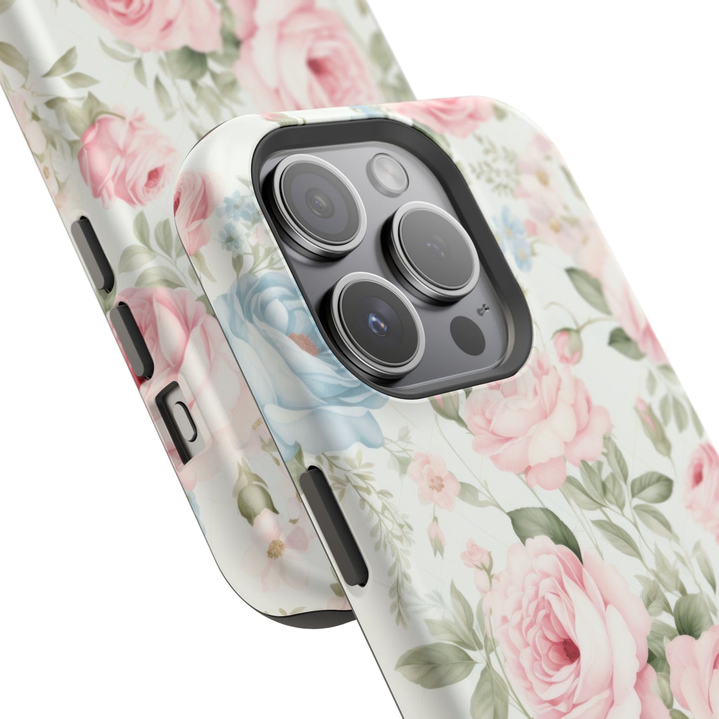 Garden Grace Floral Magnetic iPhone Case — Garden Grace Series | Southern Belle & Sea™ - Southern Belle & Sea