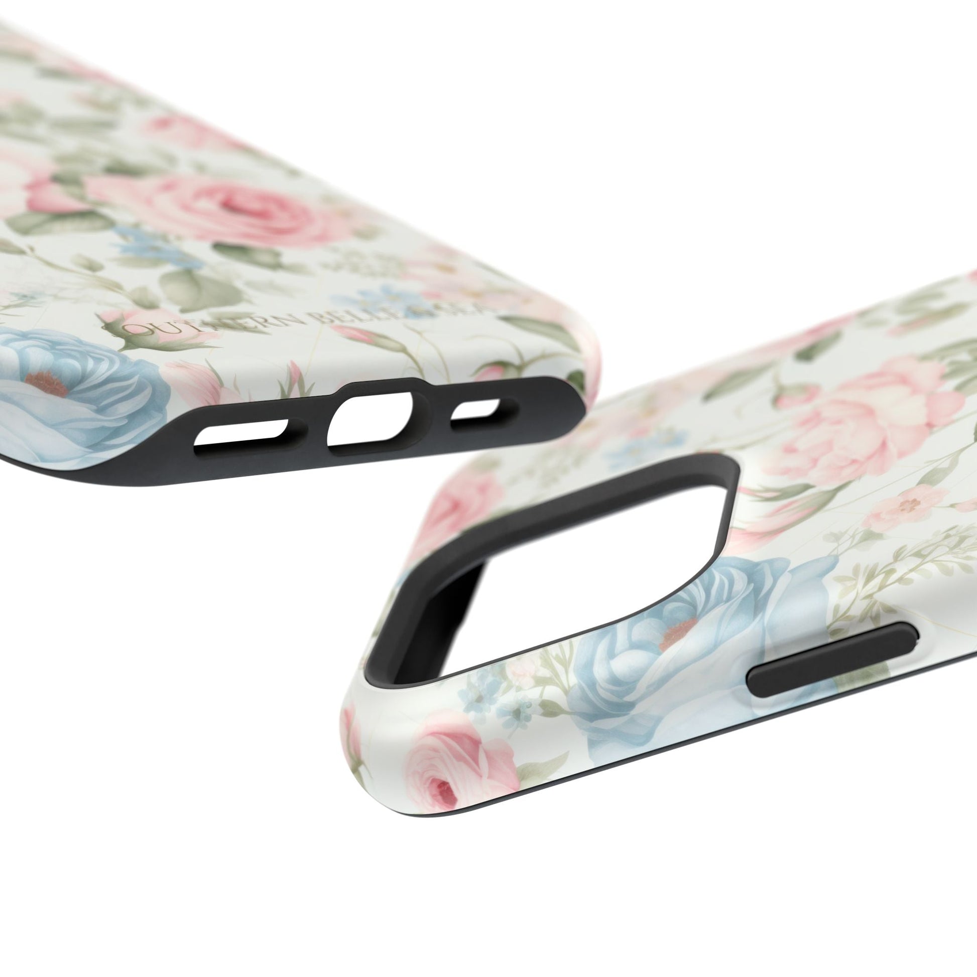 Garden Grace Floral Magnetic iPhone Case — Garden Grace Series | Southern Belle & Sea™ - Southern Belle & Sea