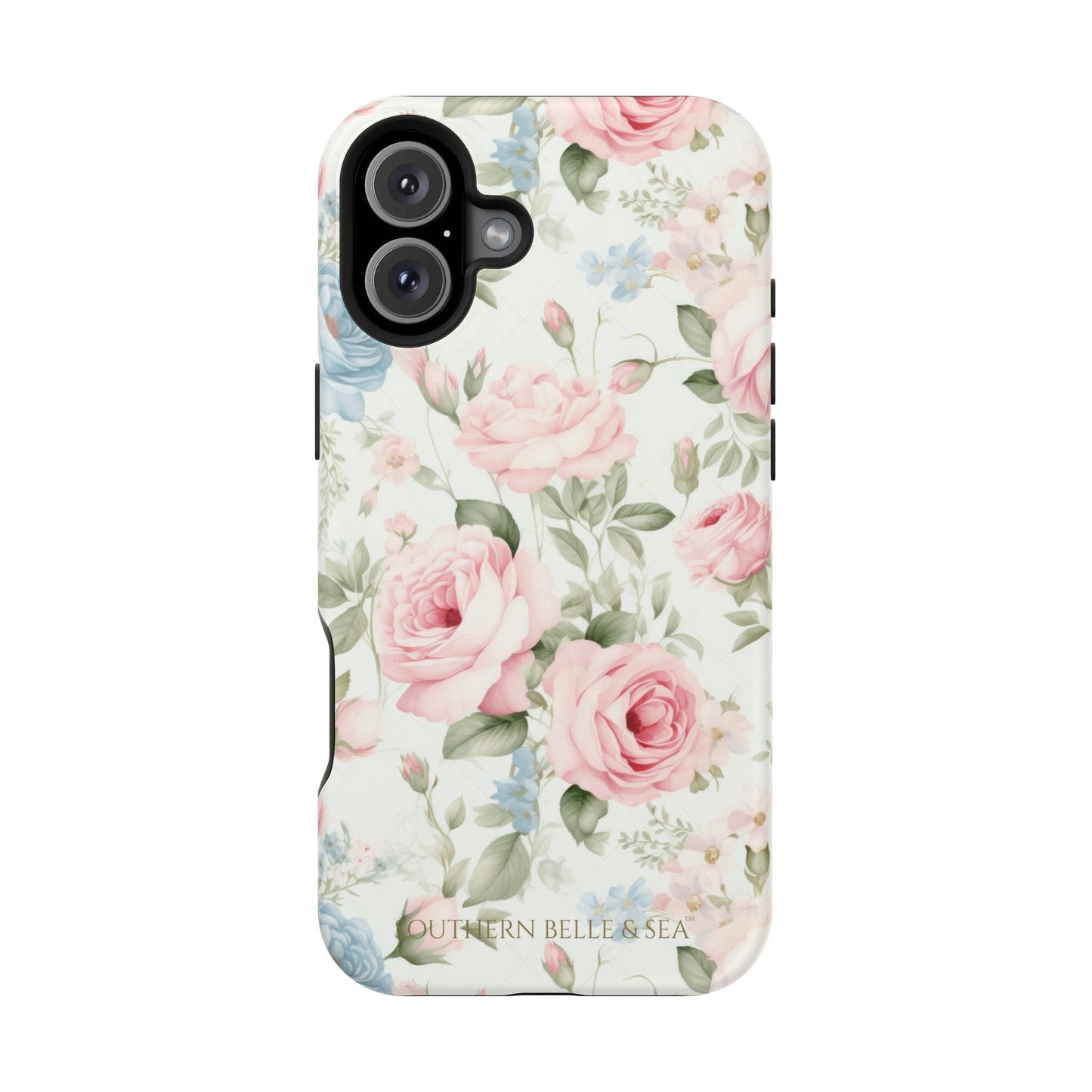Garden Grace Floral Magnetic iPhone Case — Garden Grace Series | Southern Belle & Sea™ - Southern Belle & Sea
