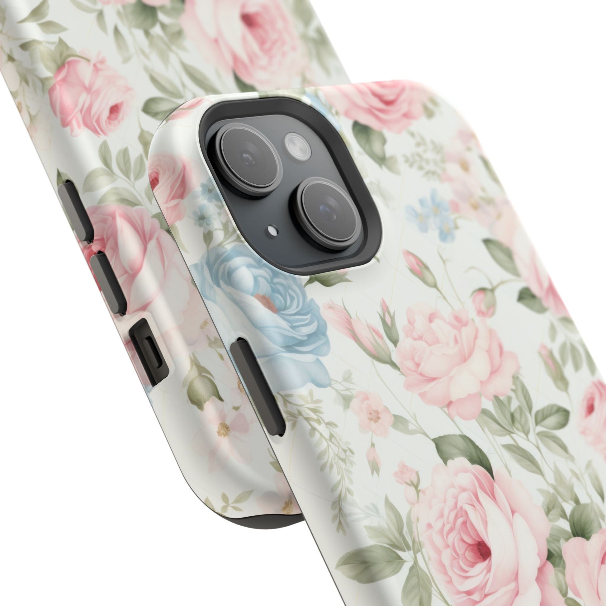 Garden Grace Floral Magnetic iPhone Case — Garden Grace Series | Southern Belle & Sea™ - Southern Belle & Sea