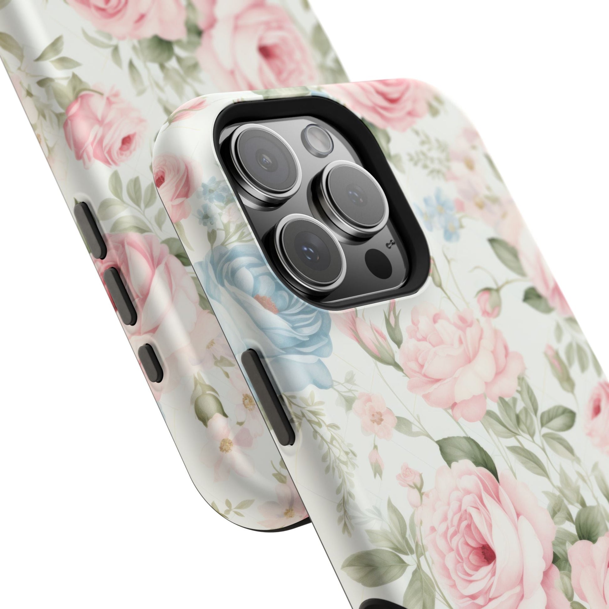 Garden Grace Floral Magnetic iPhone Case — Garden Grace Series | Southern Belle & Sea™ - Southern Belle & Sea
