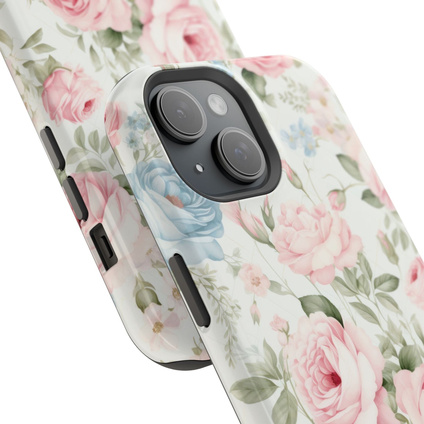Garden Grace Floral Magnetic iPhone Case — Garden Grace Series | Southern Belle & Sea™ - Southern Belle & Sea