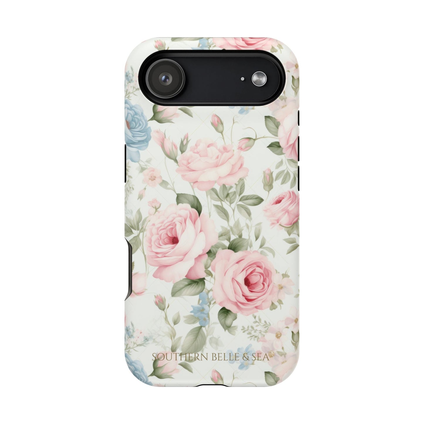 Garden Grace Floral Magnetic iPhone Case — Garden Grace Series | Southern Belle & Sea™ - Southern Belle & Sea