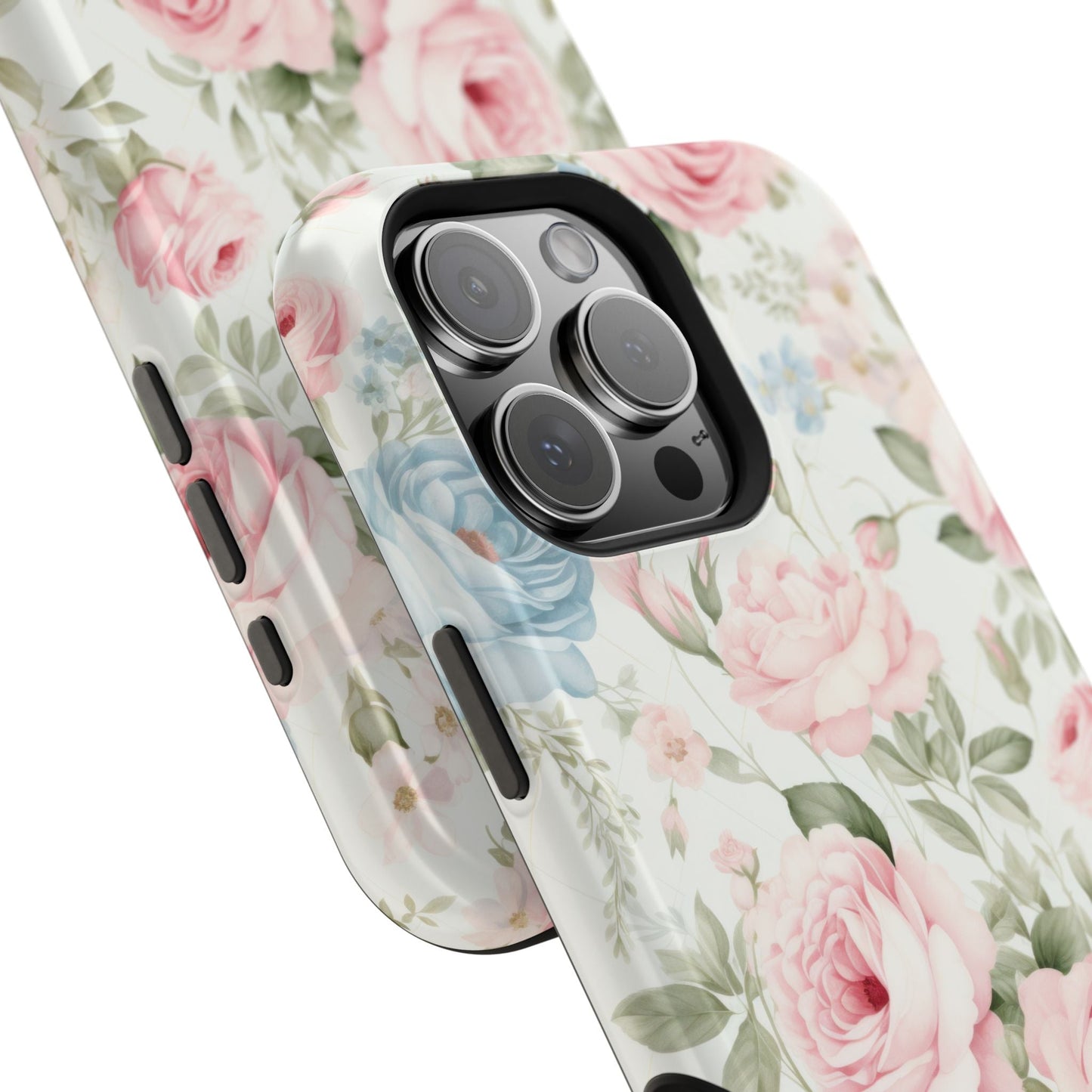 Garden Grace Floral Magnetic iPhone Case — Garden Grace Series | Southern Belle & Sea™ - Southern Belle & Sea