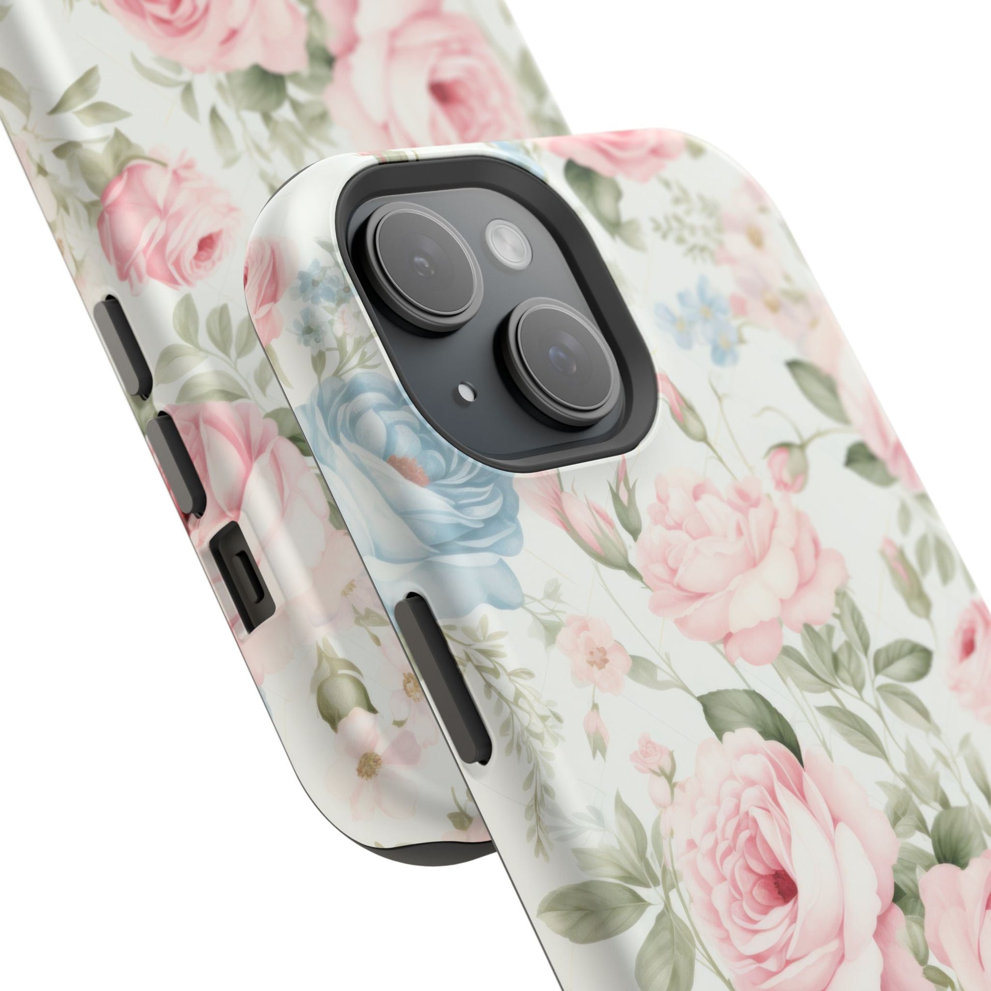 Garden Grace Floral Magnetic iPhone Case — Garden Grace Series | Southern Belle & Sea™ - Southern Belle & Sea
