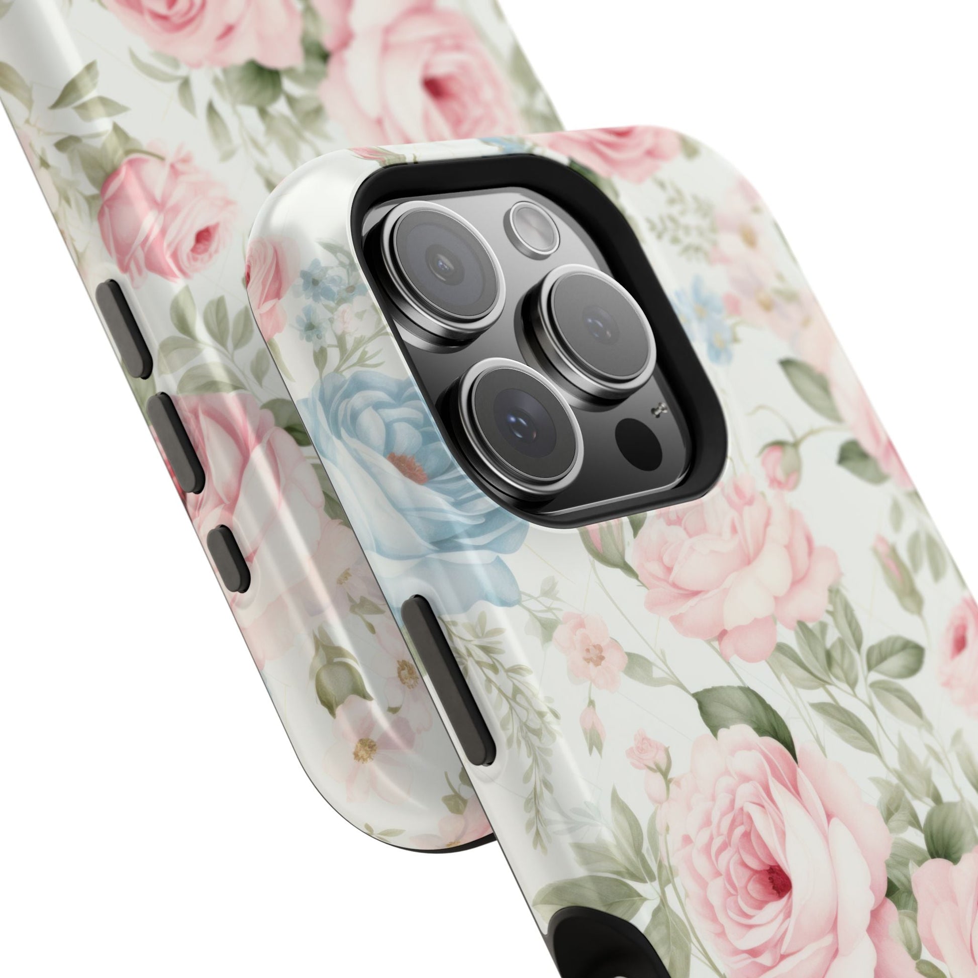 Garden Grace Floral Magnetic iPhone Case — Garden Grace Series | Southern Belle & Sea™ - Southern Belle & Sea