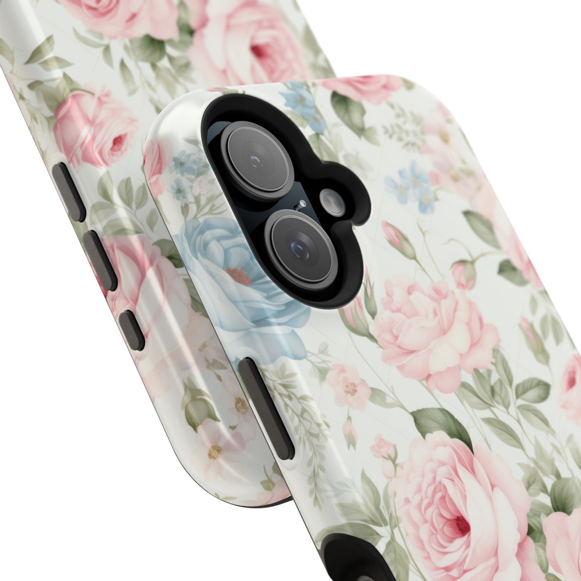 Garden Grace Floral Magnetic iPhone Case — Garden Grace Series | Southern Belle & Sea™ - Southern Belle & Sea