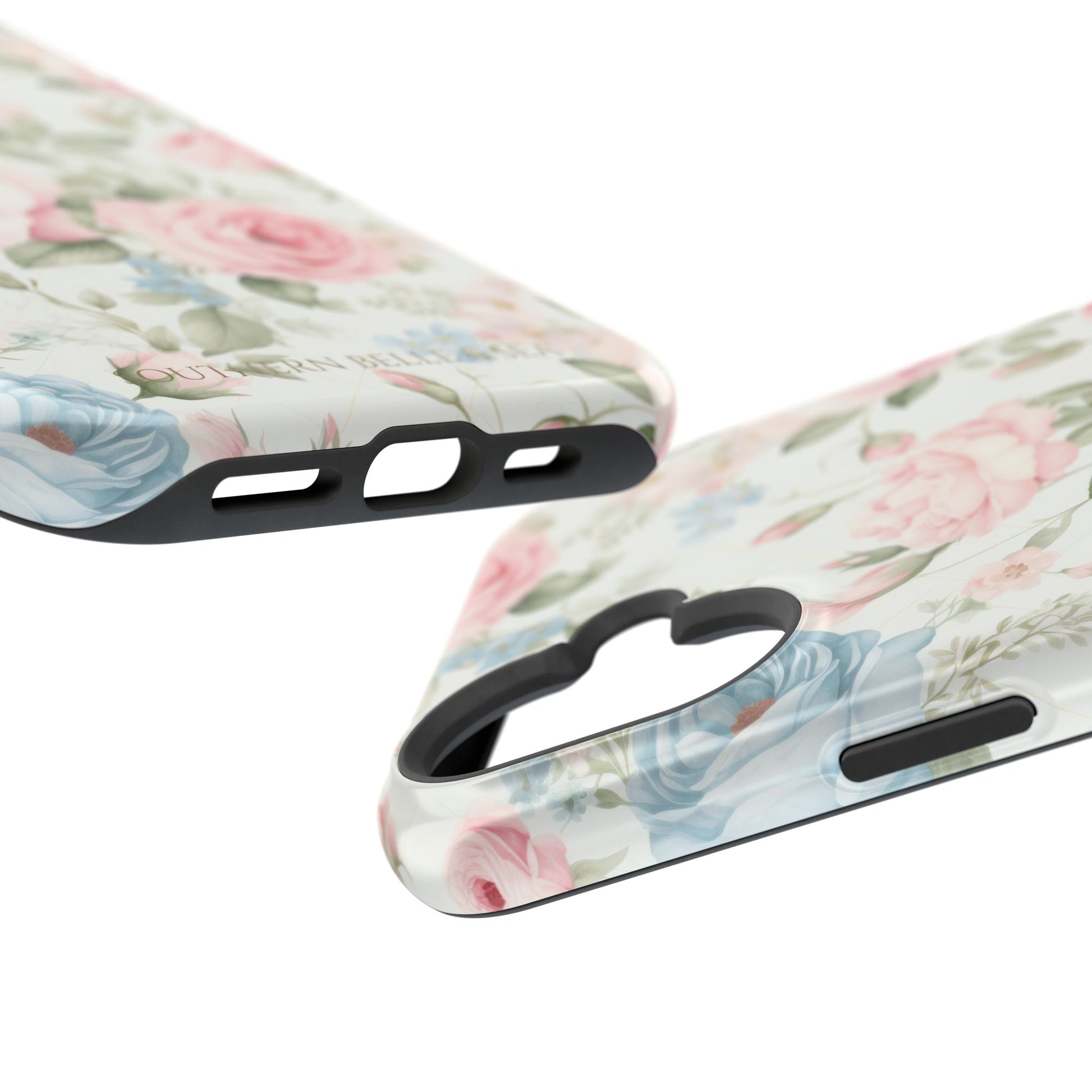 Garden Grace Floral Magnetic iPhone Case — Garden Grace Series | Southern Belle & Sea™ - Southern Belle & Sea