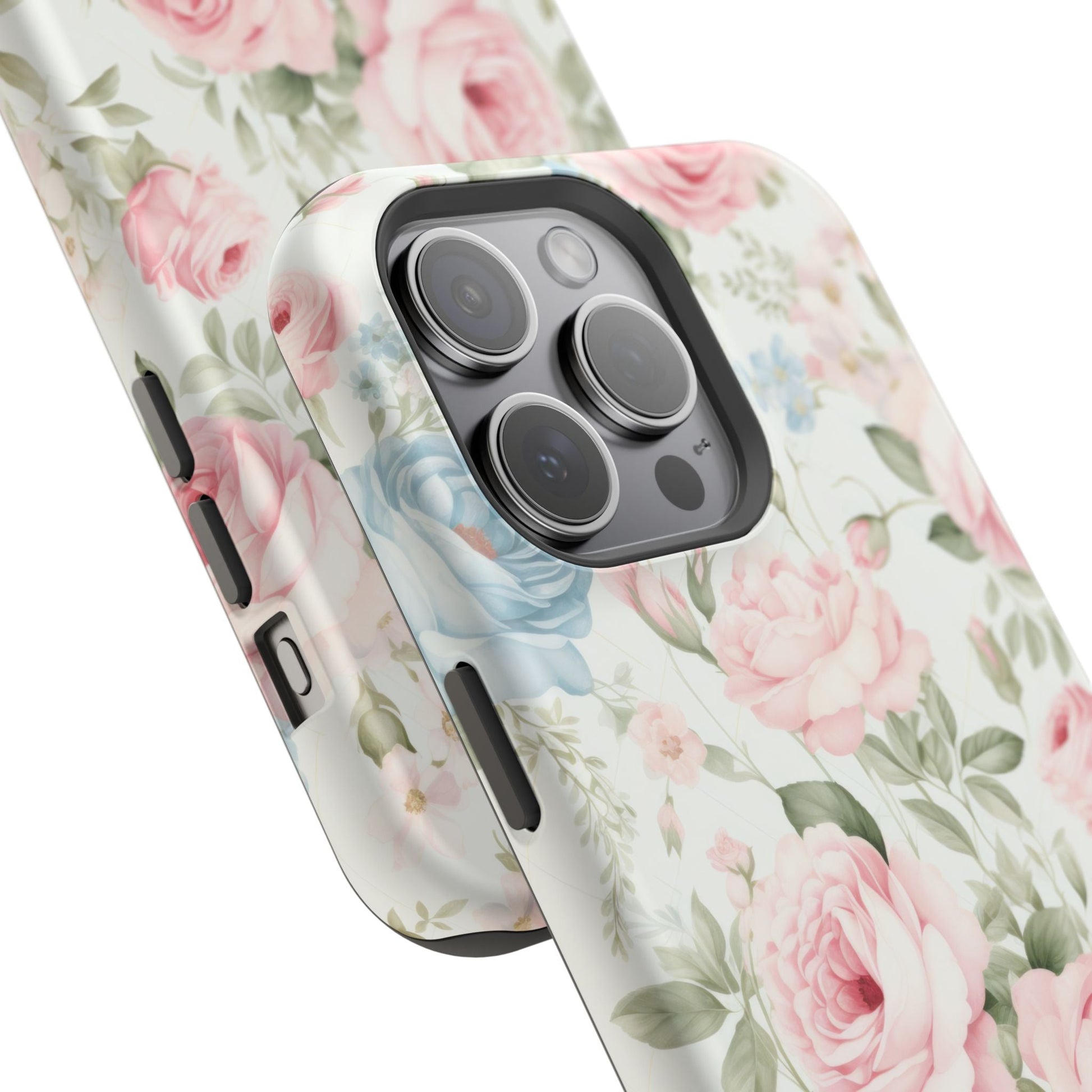 Garden Grace Floral Magnetic iPhone Case — Garden Grace Series | Southern Belle & Sea™ - Southern Belle & Sea