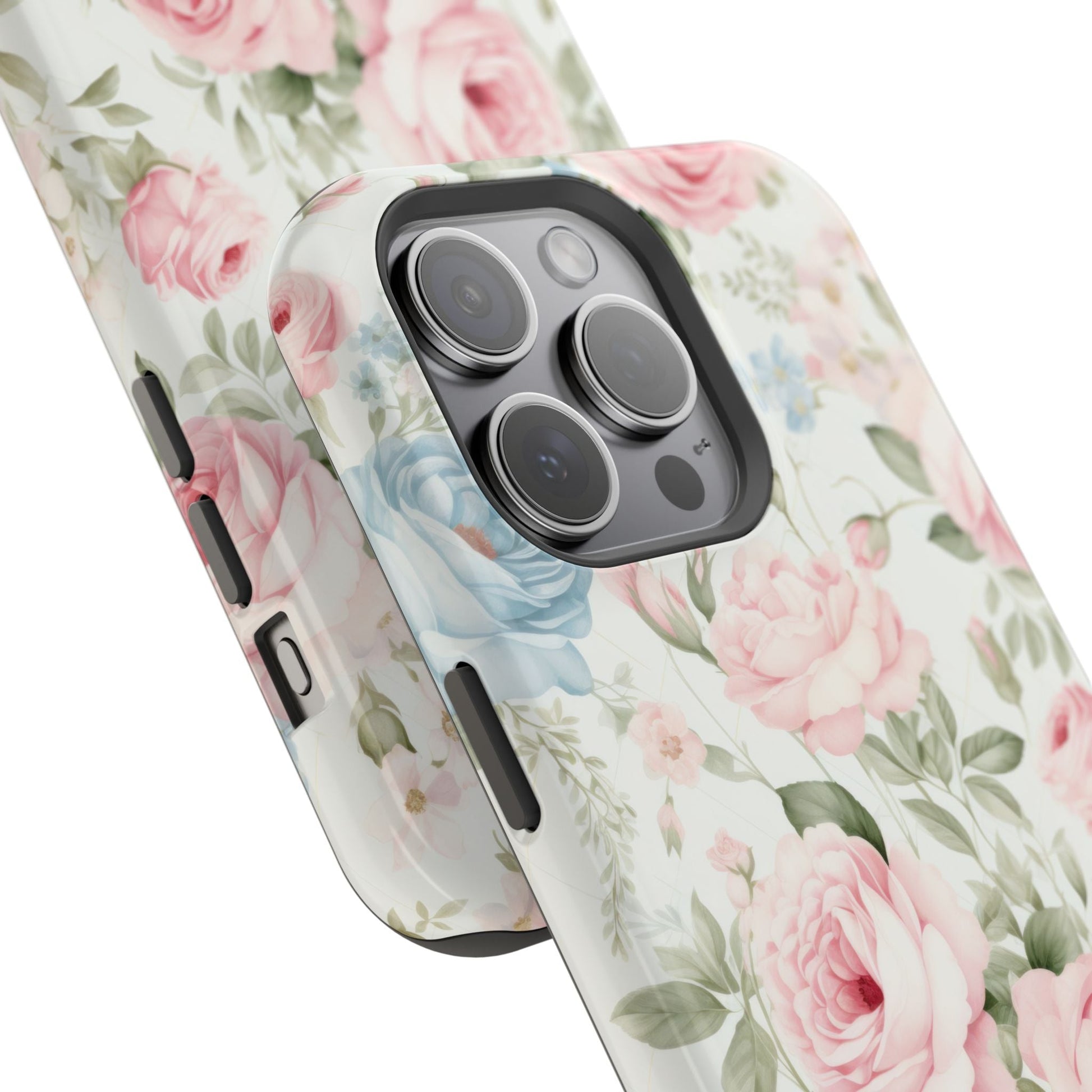 Garden Grace Floral Magnetic iPhone Case — Garden Grace Series | Southern Belle & Sea™ - Southern Belle & Sea
