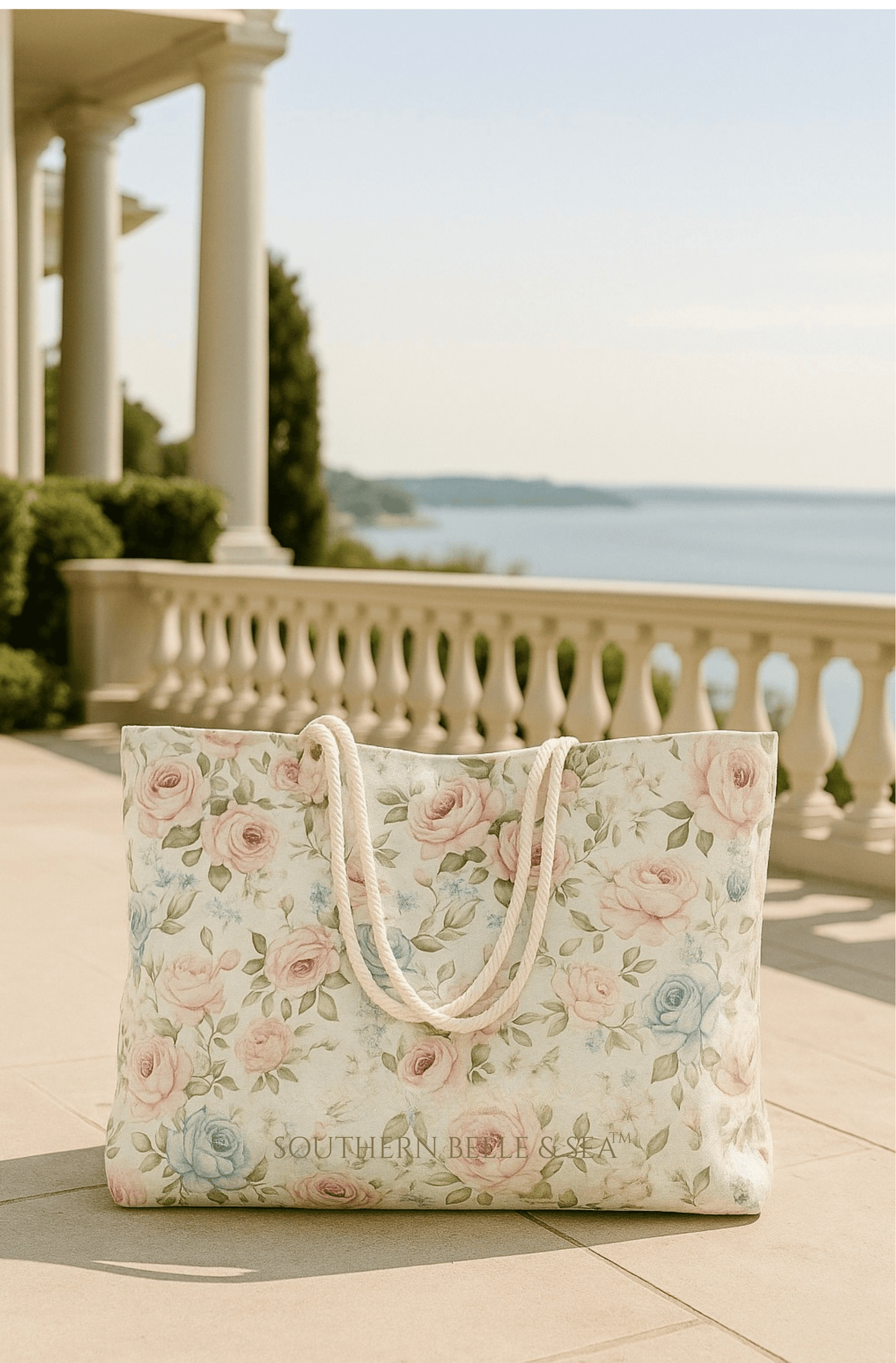 Garden Grace Weekender Bag — Garden Grace Series | Southern Belle & Sea™ - Southern Belle & Sea