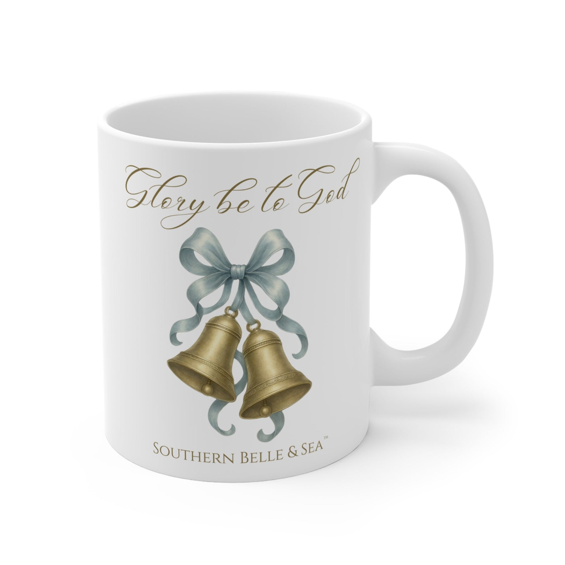 Glory Be to God Mug — Winter Grace Fine Art Series | Southern Belle & Sea™ - Southern Belle & Sea