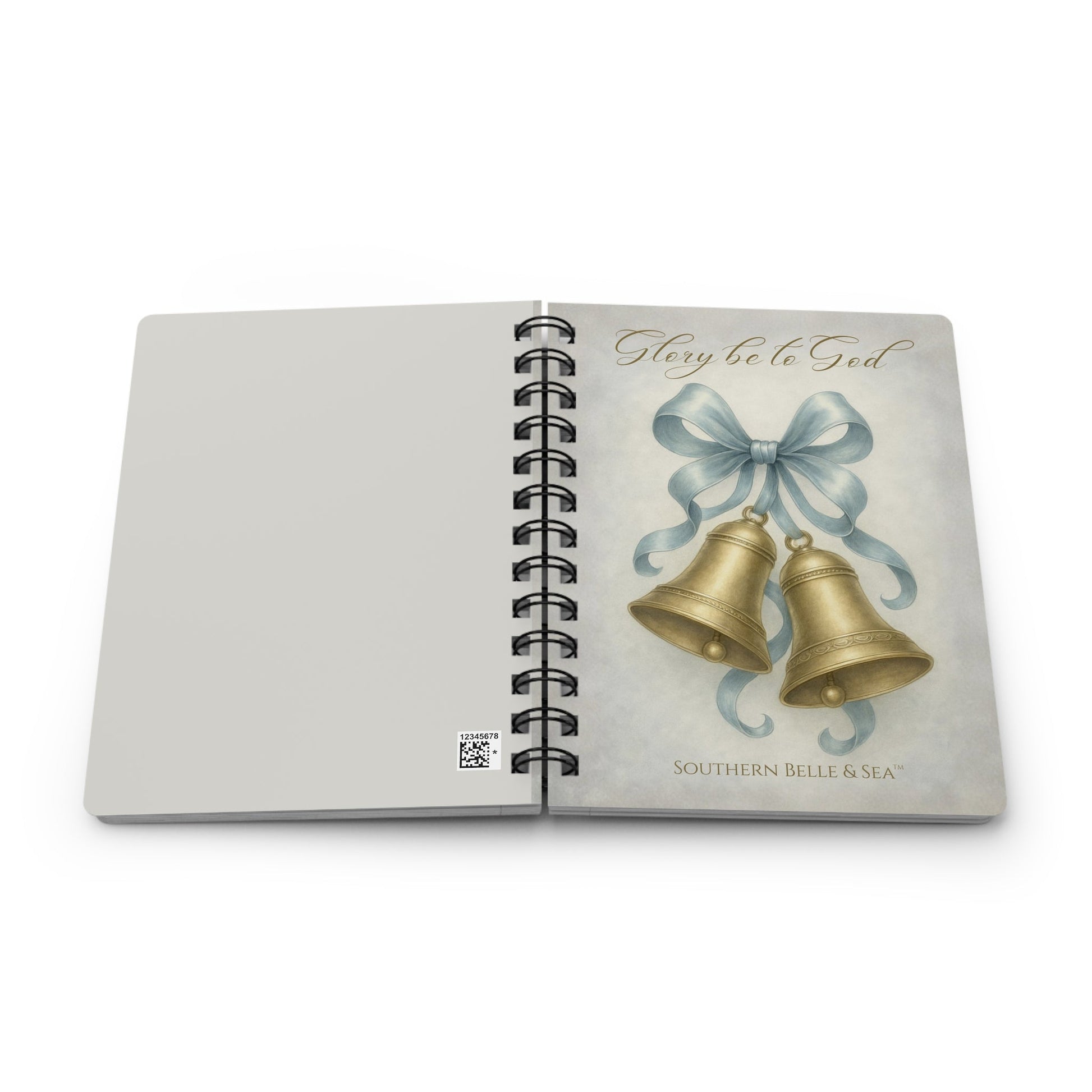 Glory to God Prayer Journal — Winter Grace Fine Art Series | Southern Belle & Sea™ - Southern Belle & Sea