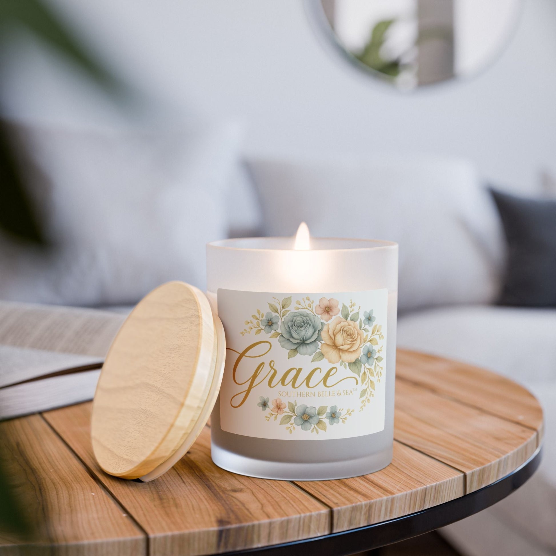 Grace — Virtue Collection Frost Candle | Southern Belle & Sea™ - Southern Belle & Sea
