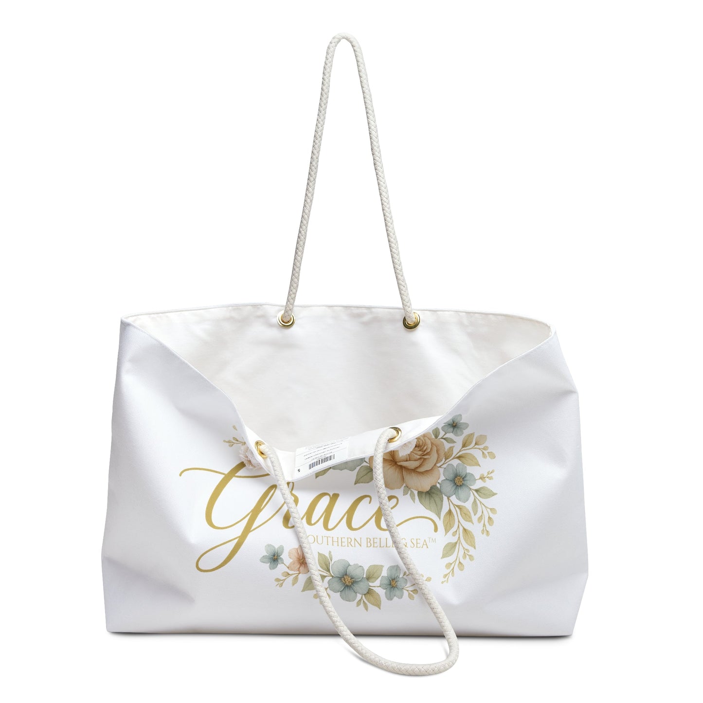 Grace Weekender Tote Bag — Virtue Collection | Southern Belle & Sea™ - Southern Belle & Sea