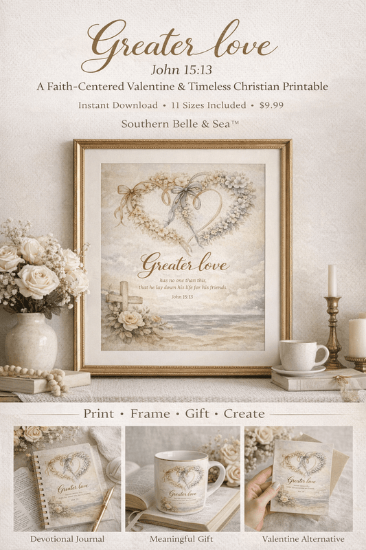 Greater Love — Quiet Grace™ Collection | Southern Belle & Sea™ - Southern Belle & Sea