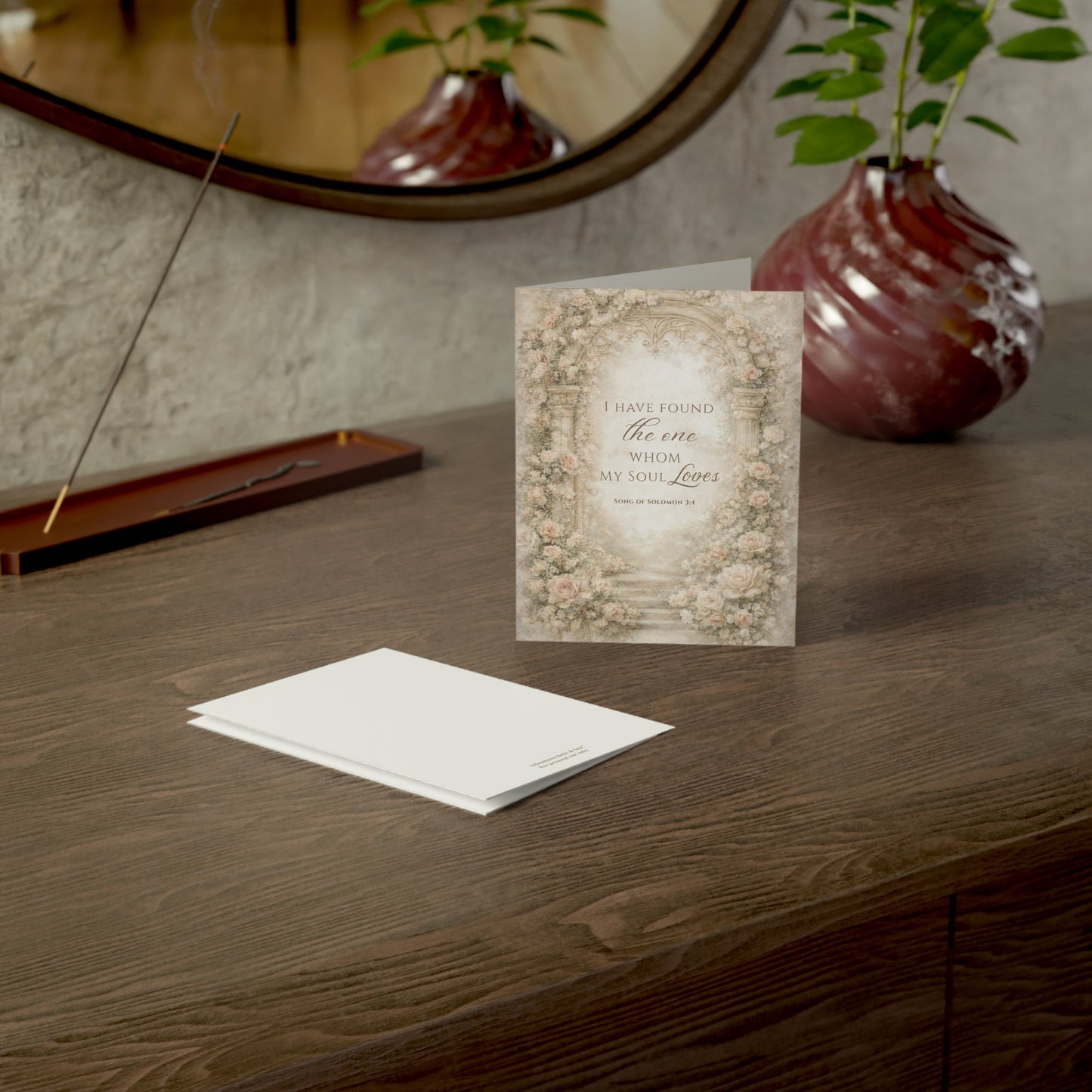 I Have Found the One Greeting Card (Song of Solomon 3:4) — Bride Keepsake | Southern Belle & Sea™ - Southern Belle & Sea