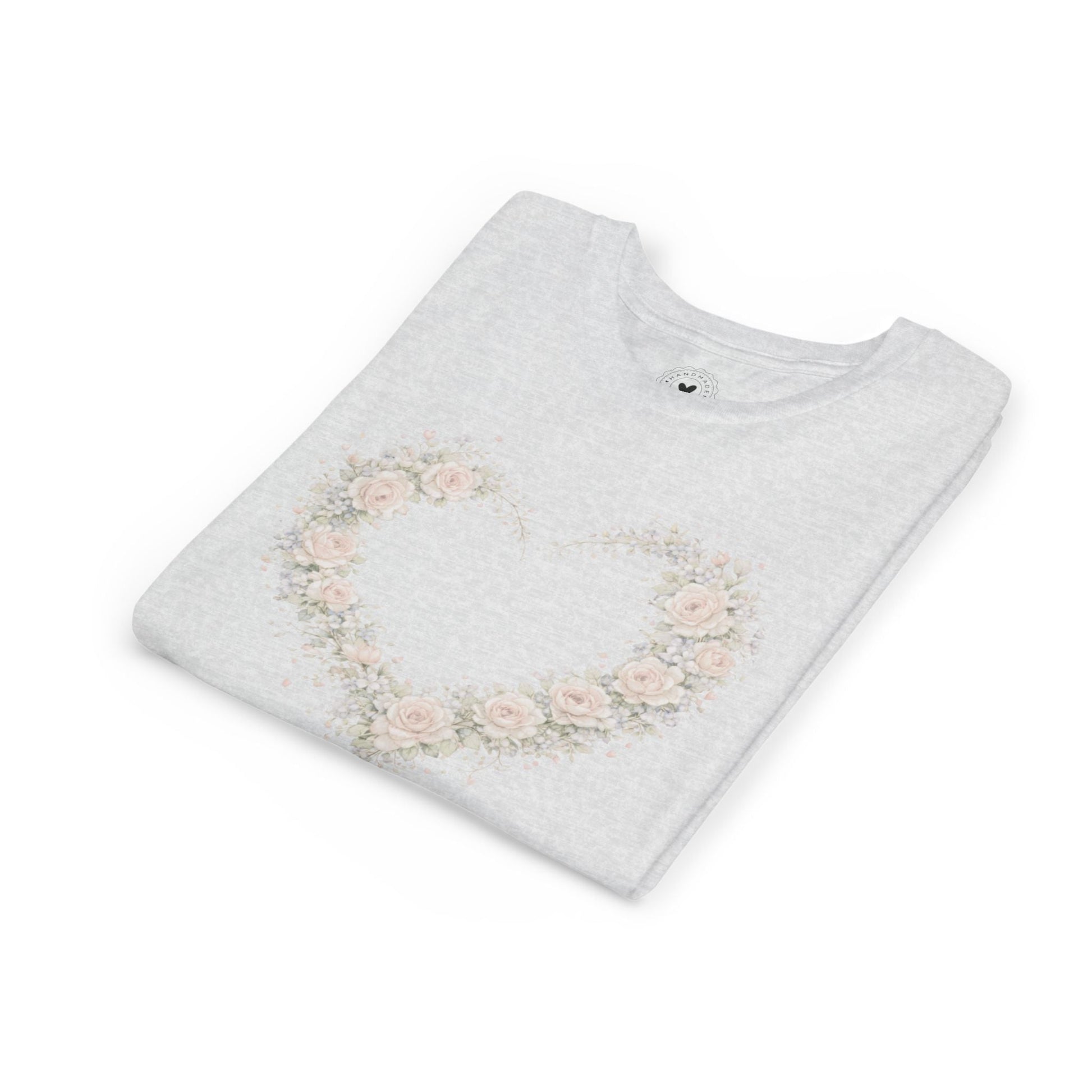 Let Love Lead Floral Heart Youth Tee | Southern Belle & Sea™ - Southern Belle & Sea